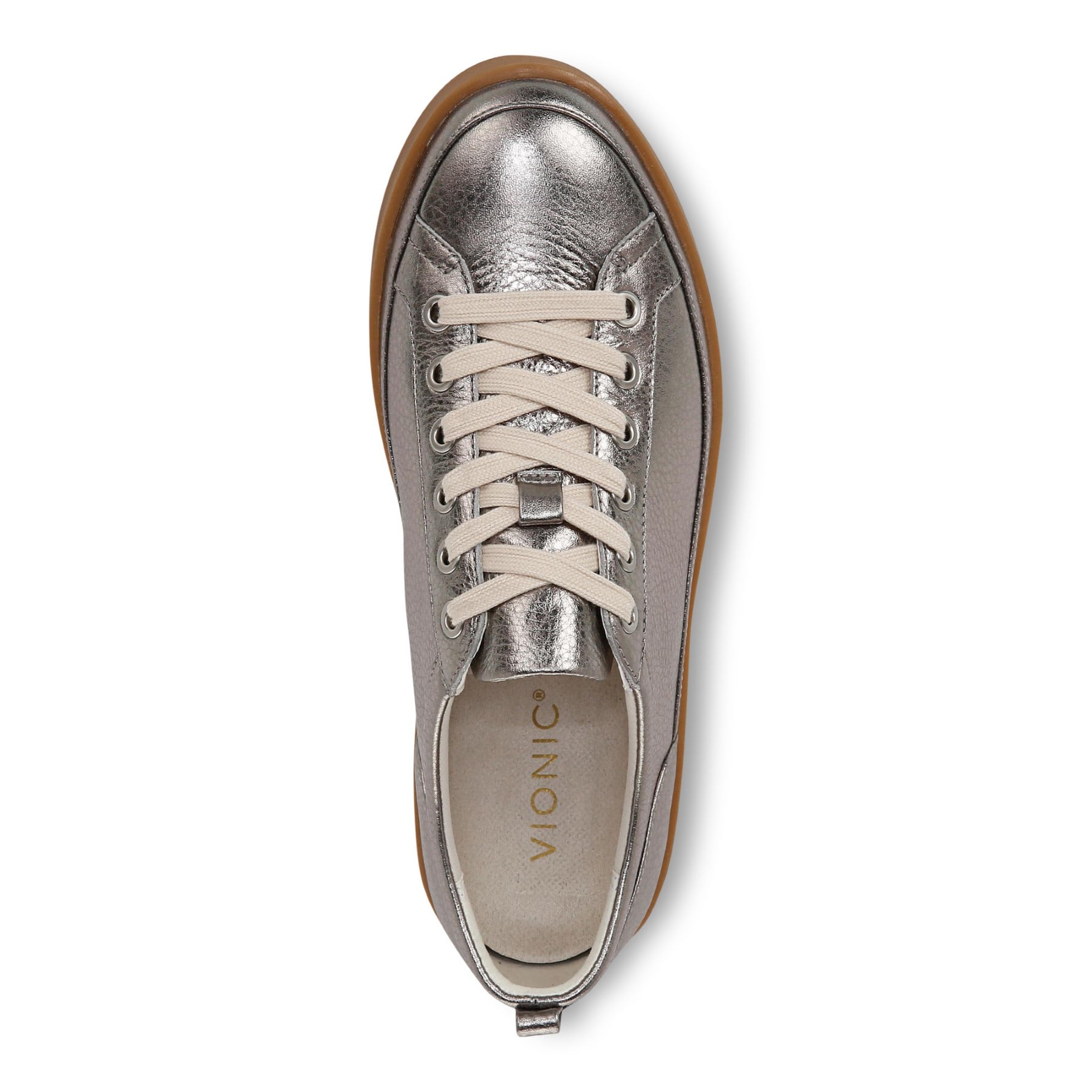 Vionic Winny Women's Casual Sneaker - Pewter - Top