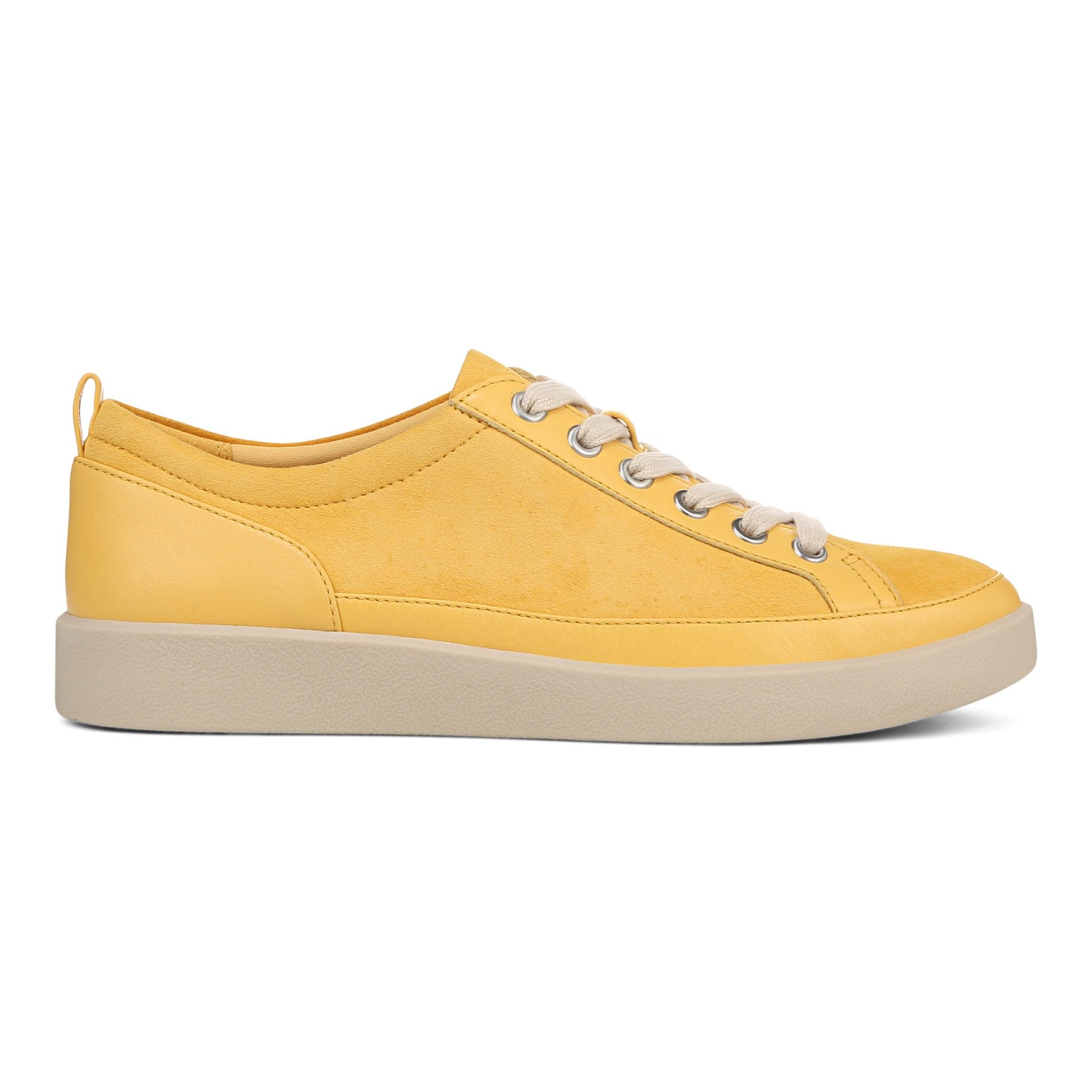 Vionic Winny Women's Casual Sneaker - Butter Yellow - Right side