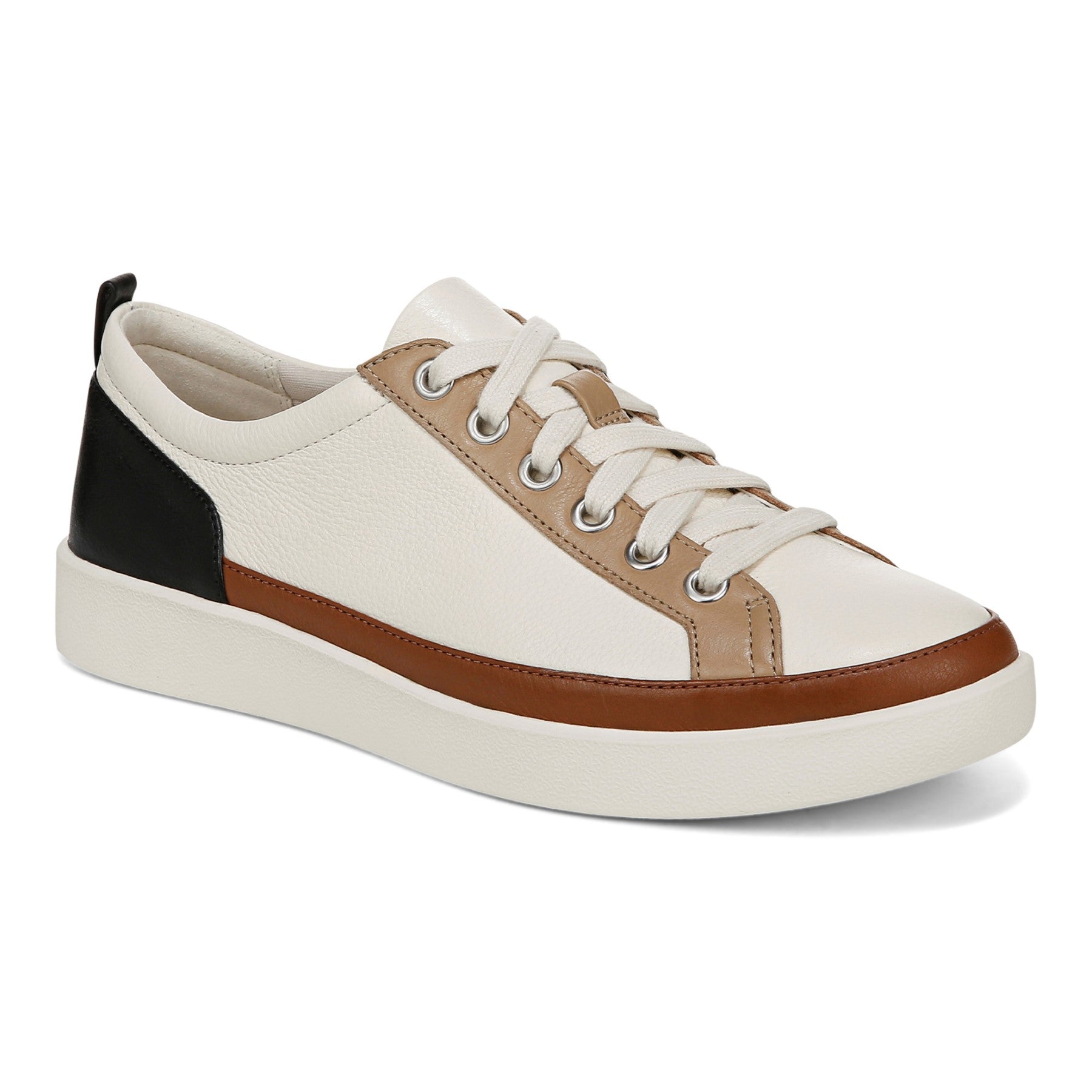 Vionic Winny Women's Casual Sneaker in Ivory/black