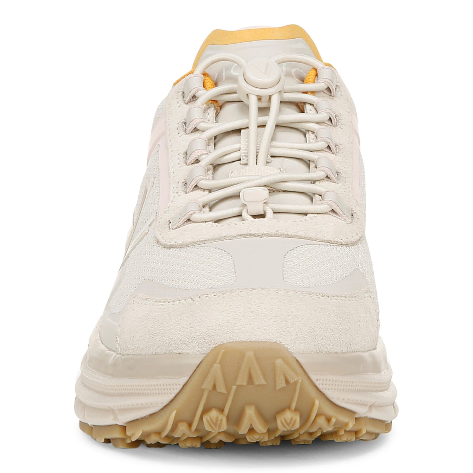 Vionic Walk Max Sie womens Oxford/Lace Up Sneaker - Cream - Front