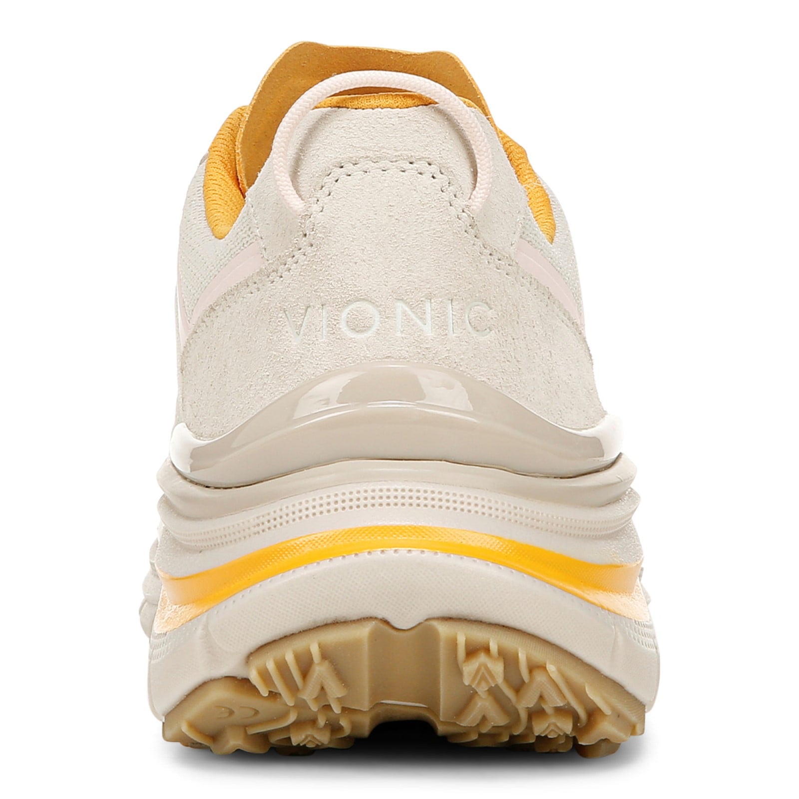 Vionic Walk Max Sie womens Oxford/Lace Up Sneaker - Cream - Back