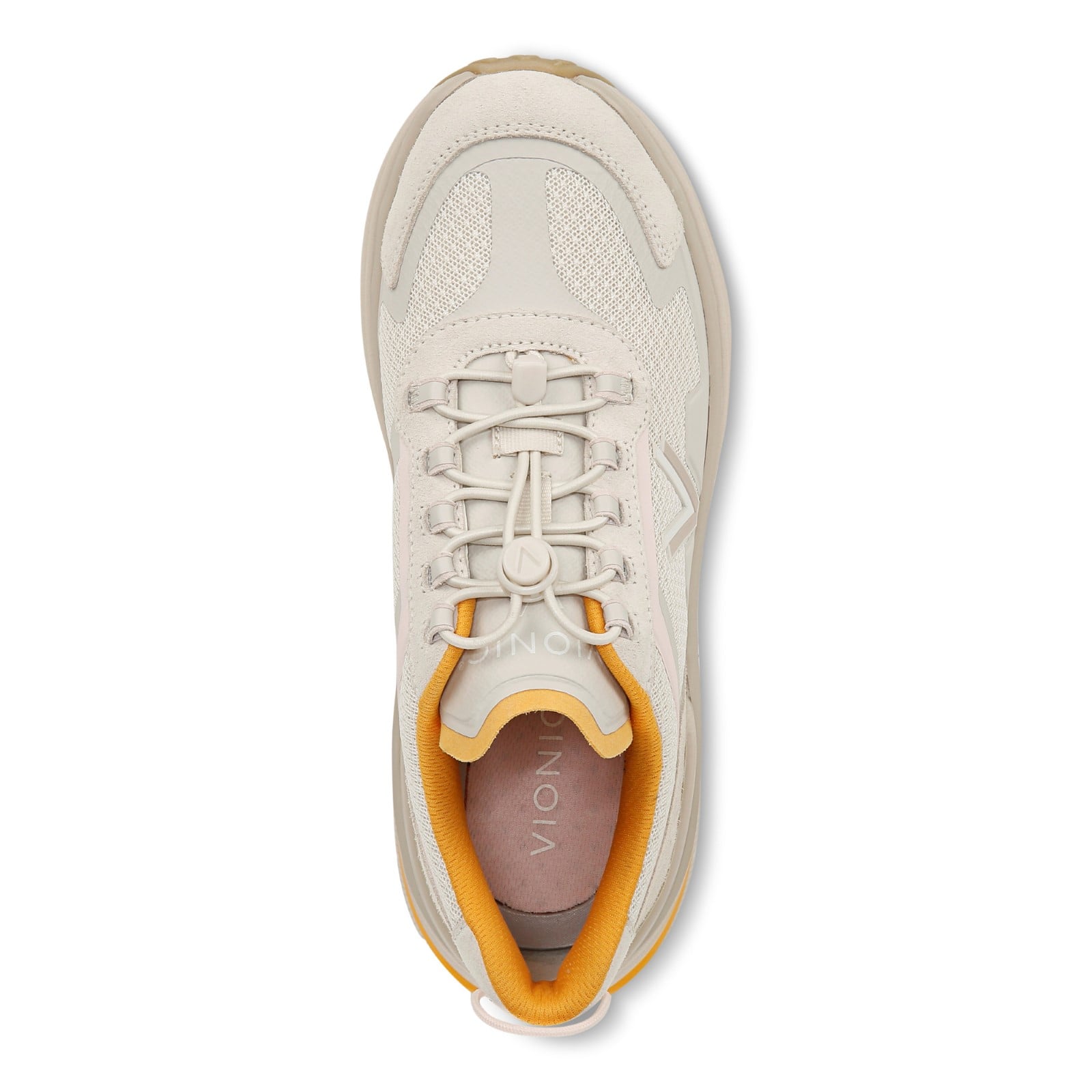 Vionic Walk Max Sie womens Oxford/Lace Up Sneaker - Cream - Top