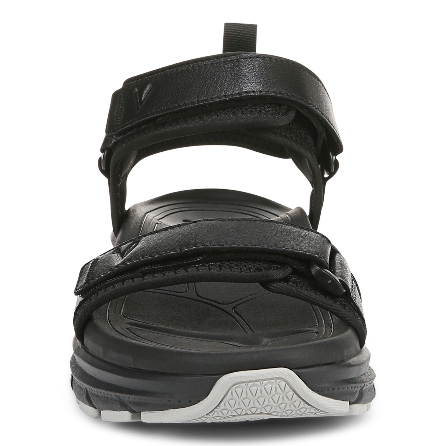 Vionic Walk Max Wanderer womens Quarter/Ankle/T-Strap Sandal - Black - Front