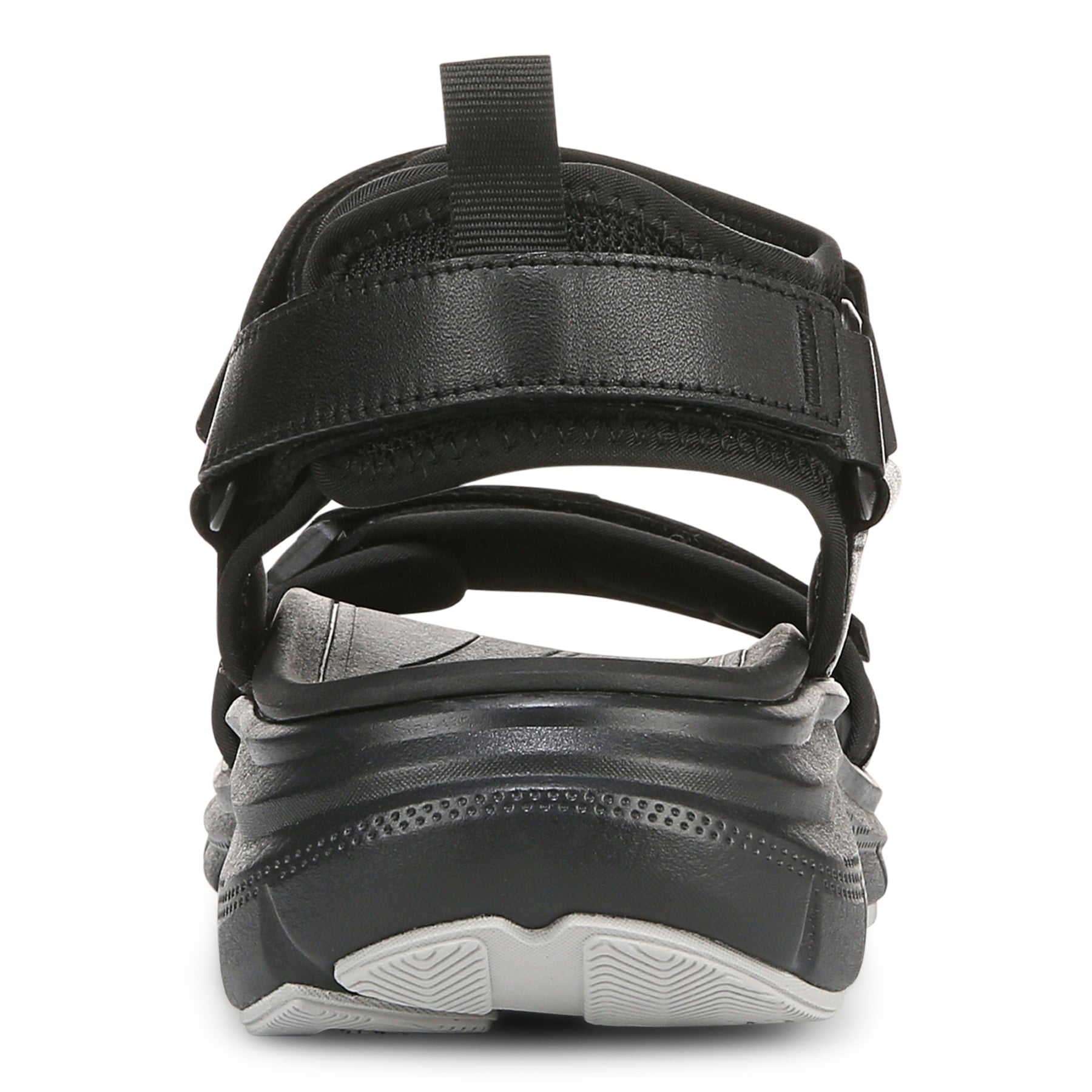 Vionic Walk Max Wanderer womens Quarter/Ankle/T-Strap Sandal - Black - Back
