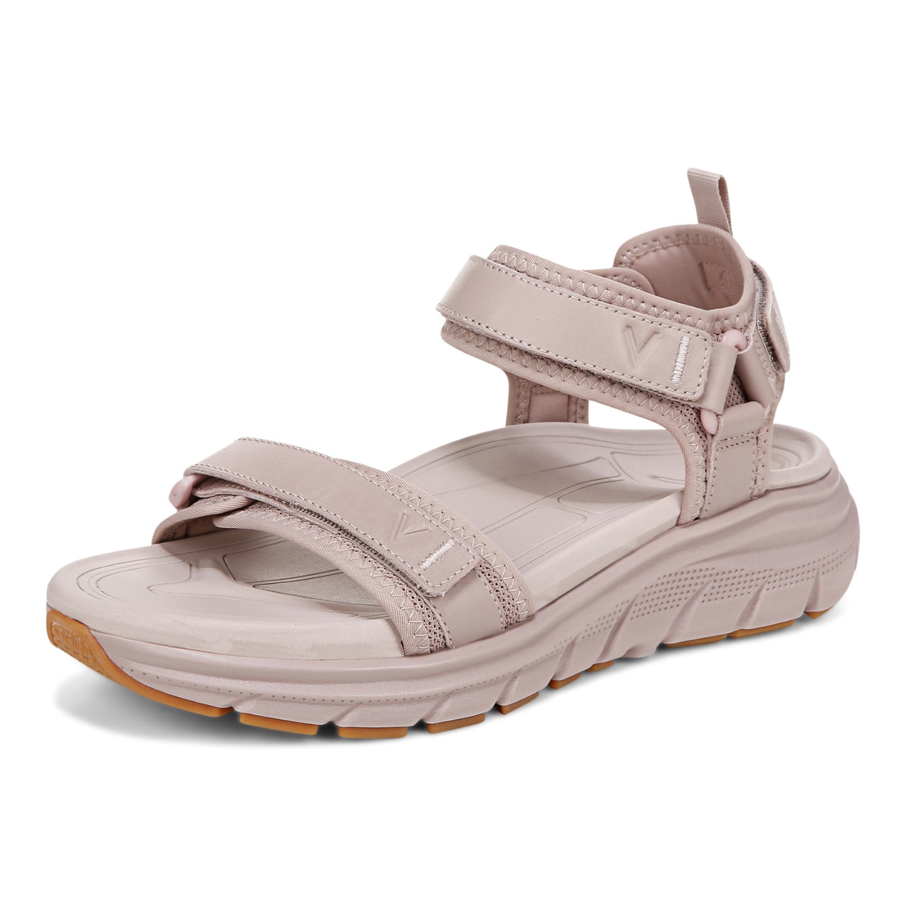 Vionic Walk Max Wanderer womens Quarter/Ankle/T-Strap Sandal - Magnolia Dusk - Left angle