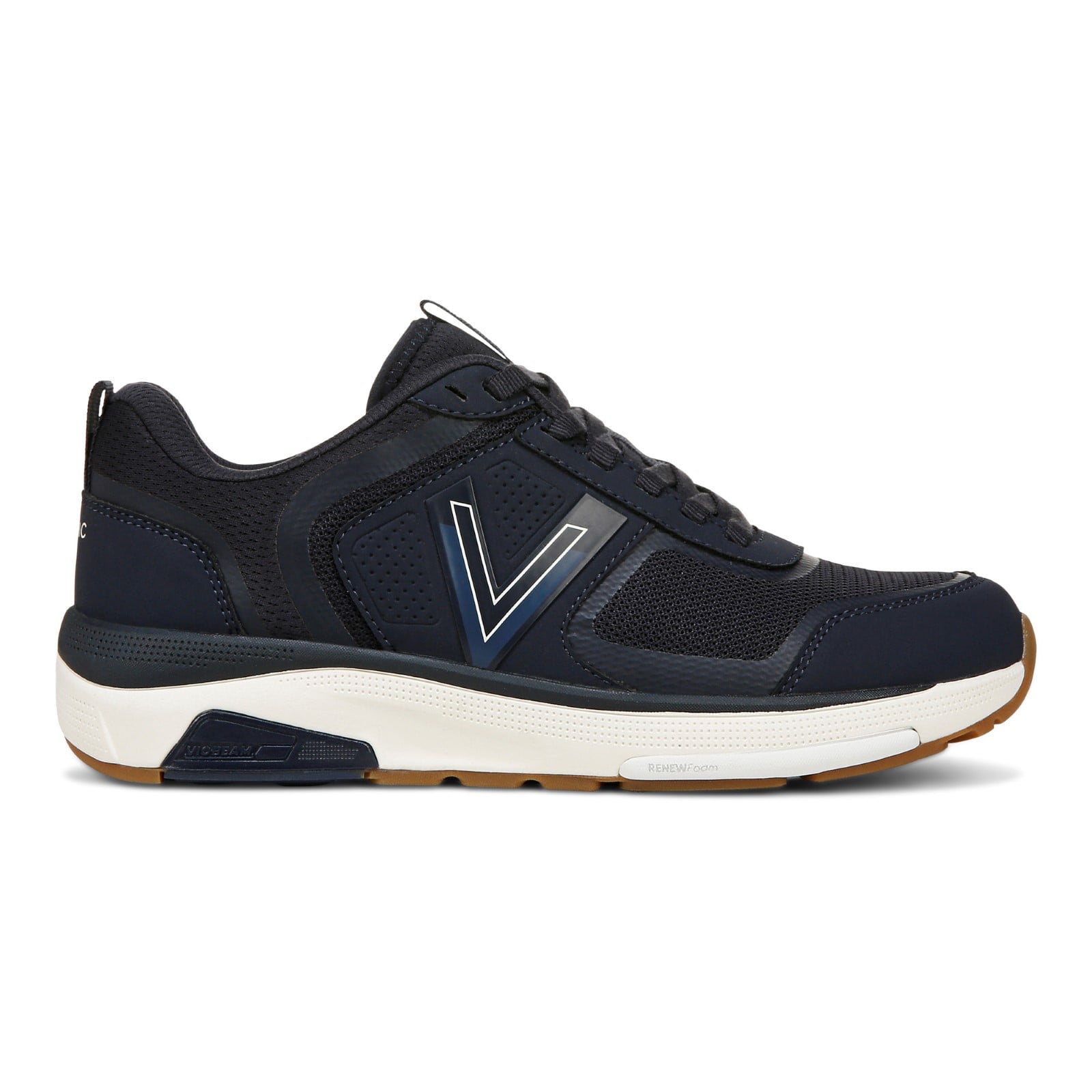 Vionic Walk Strider Women's Performance Walking Shoes - Navy Blazer - Right side