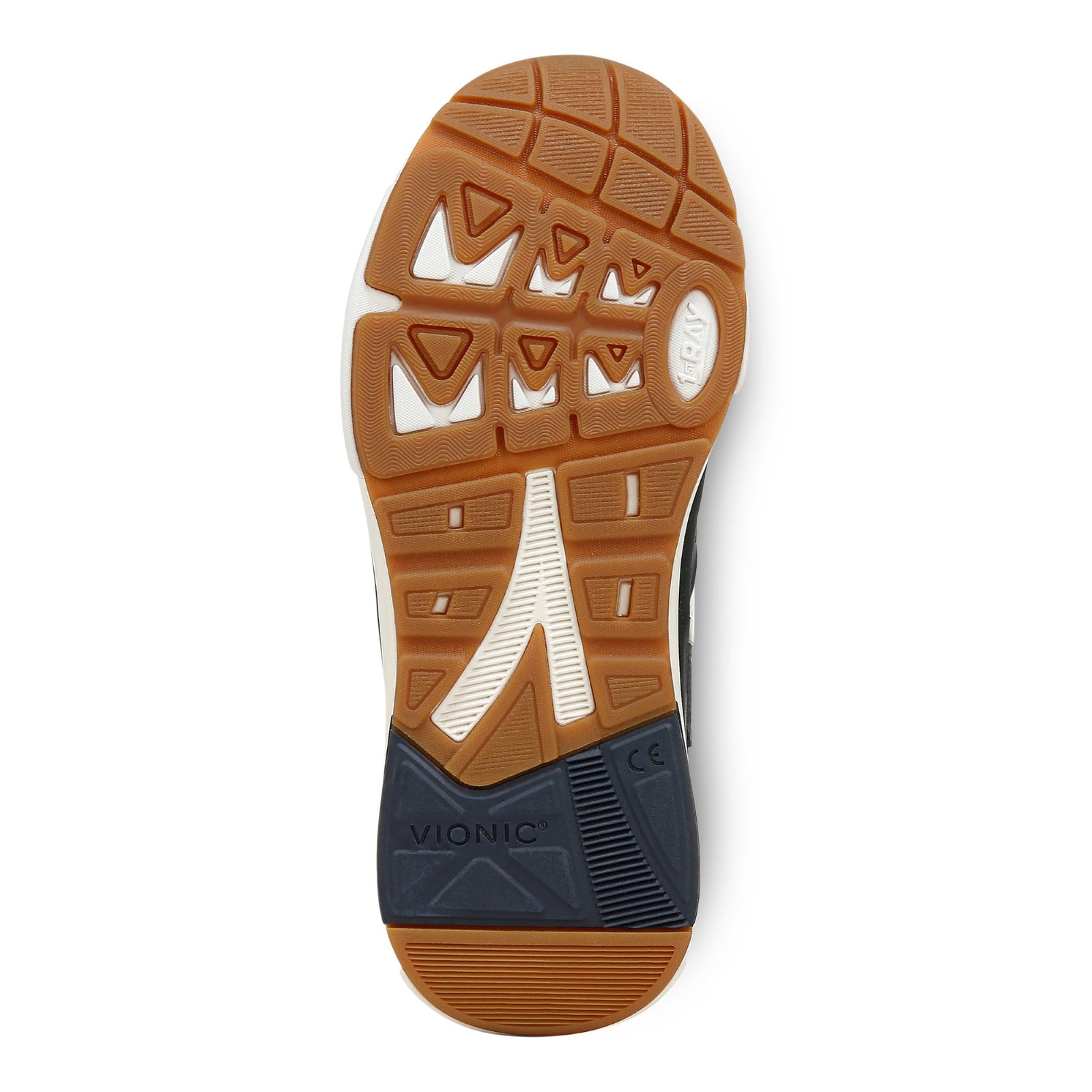 Vionic Walk Strider Women's Performance Walking Shoes - Navy Blazer - Bottom