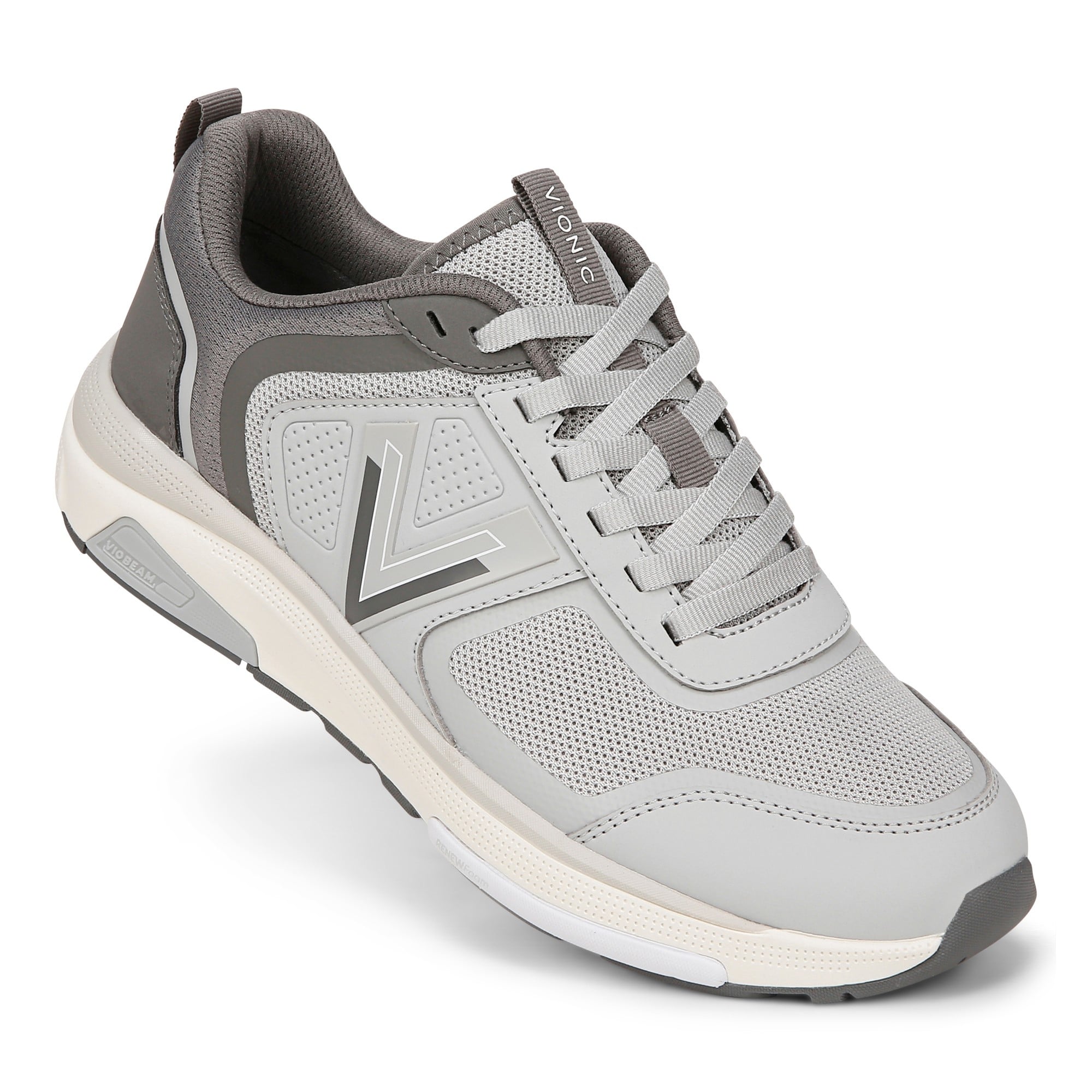 Vionic Walk Strider Women's Performance Walking Shoes - Charcoal Grey - WSTRIDER WALK STRIDER 001-I6629S1021-CHARCOAL GREY-13fl-med