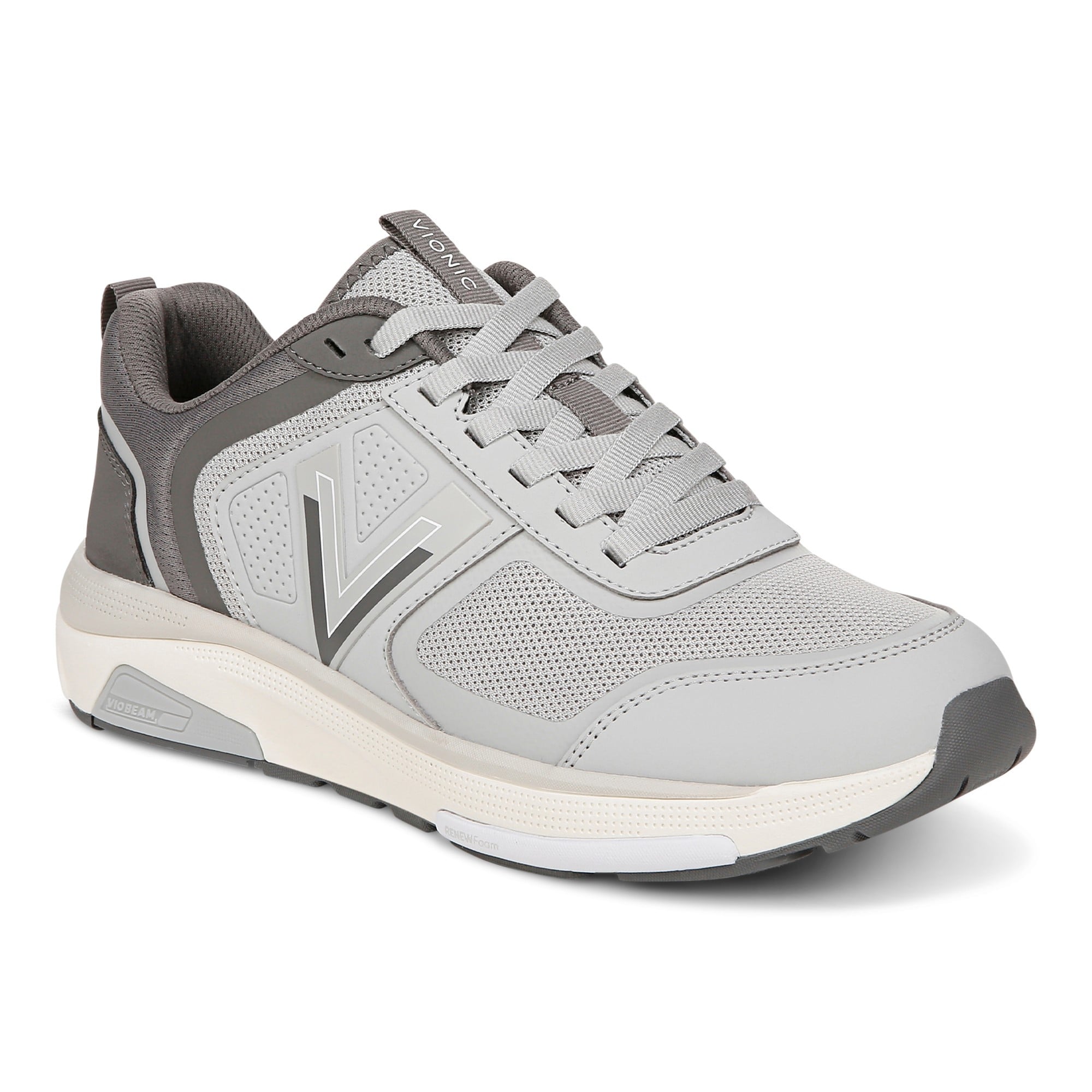 Vionic Walk Strider Women's Performance Walking Shoes in Charcoal Grey