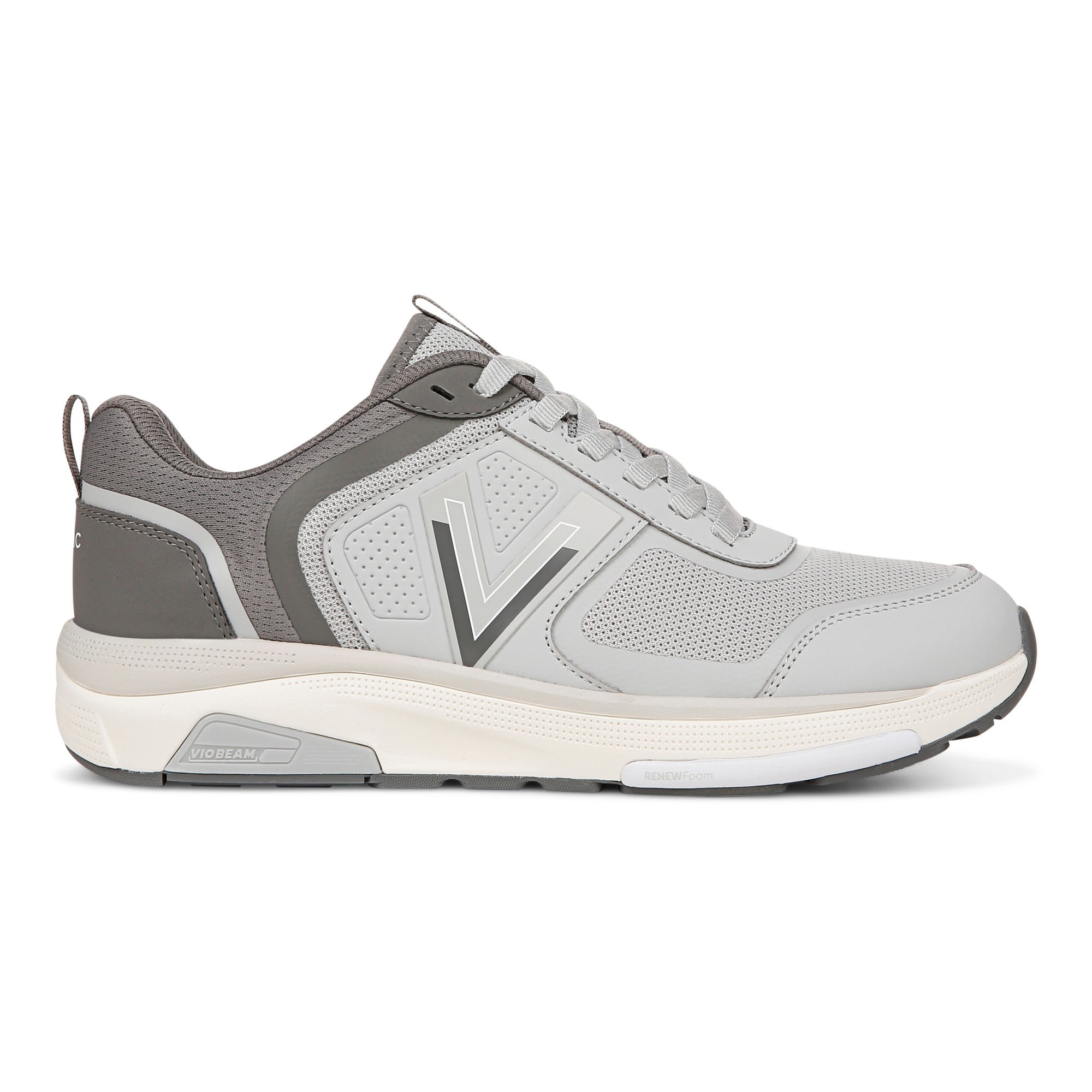 Vionic Walk Strider Women's Performance Walking Shoes - Charcoal Grey - Right side