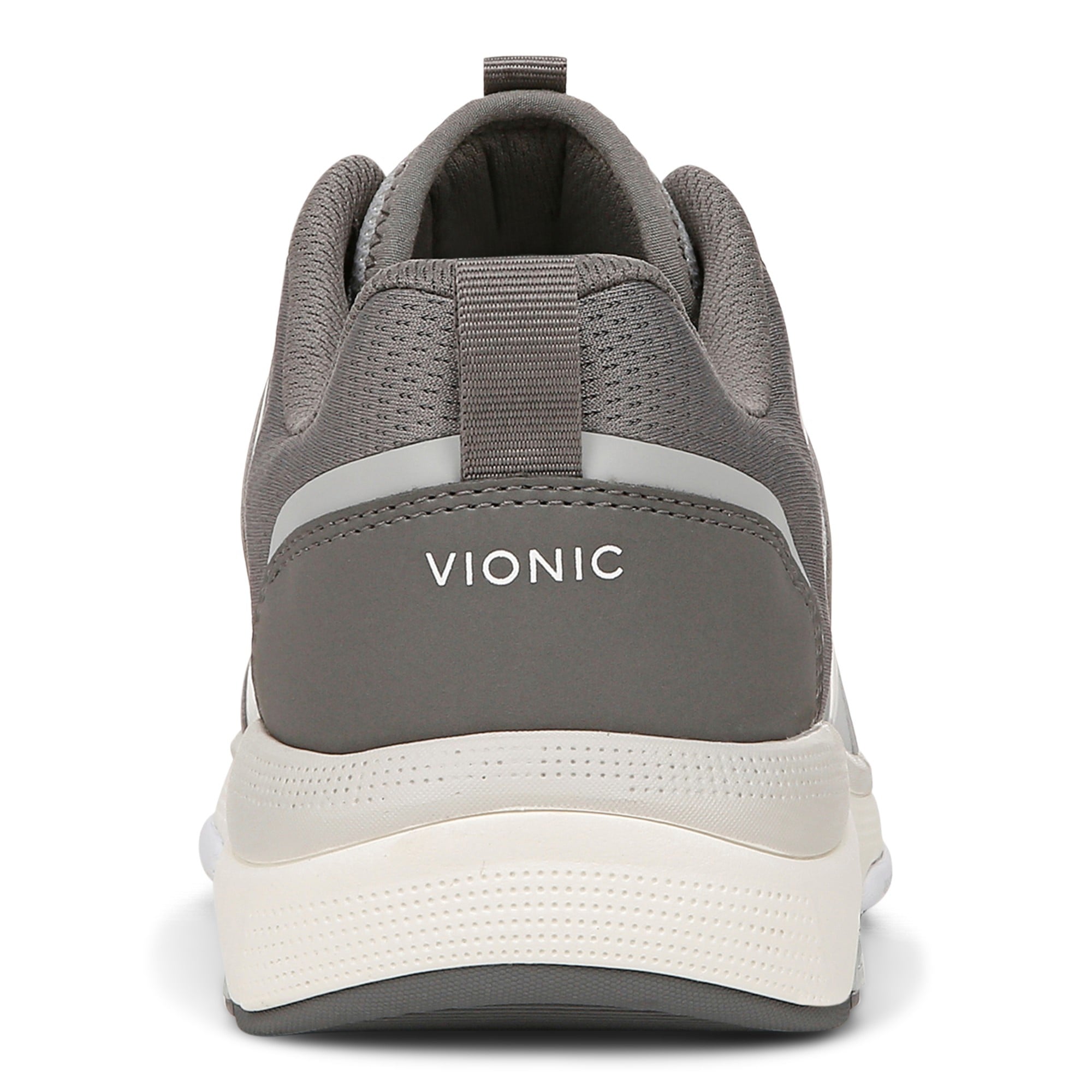 Vionic Walk Strider Women's Performance Walking Shoes - Charcoal Grey - Back