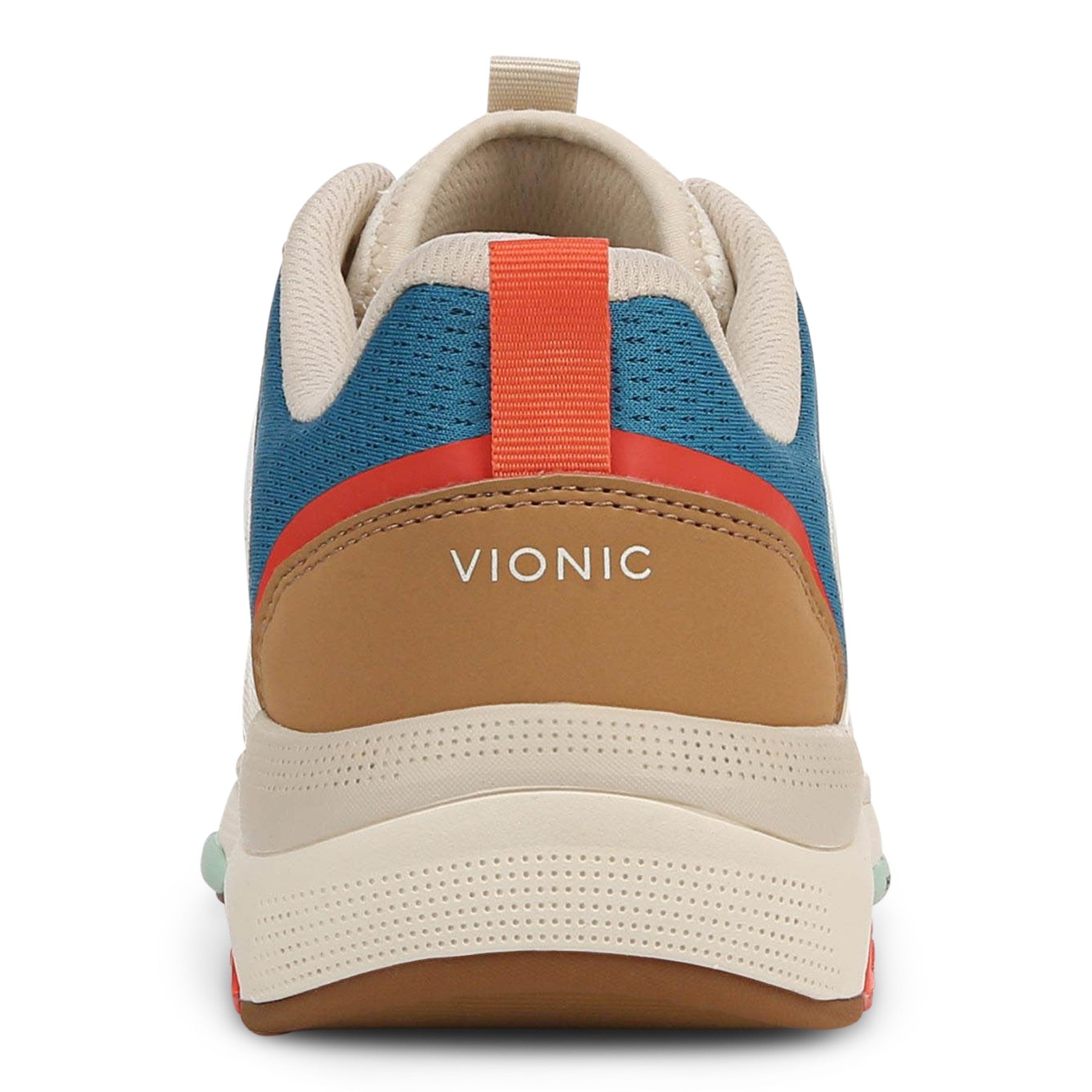 Vionic Walk Strider Women's Performance Walking Shoes - Ivory Multi - Back