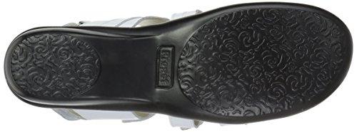 Propet Aurora - Women's Leather Adjustable Sandals - White