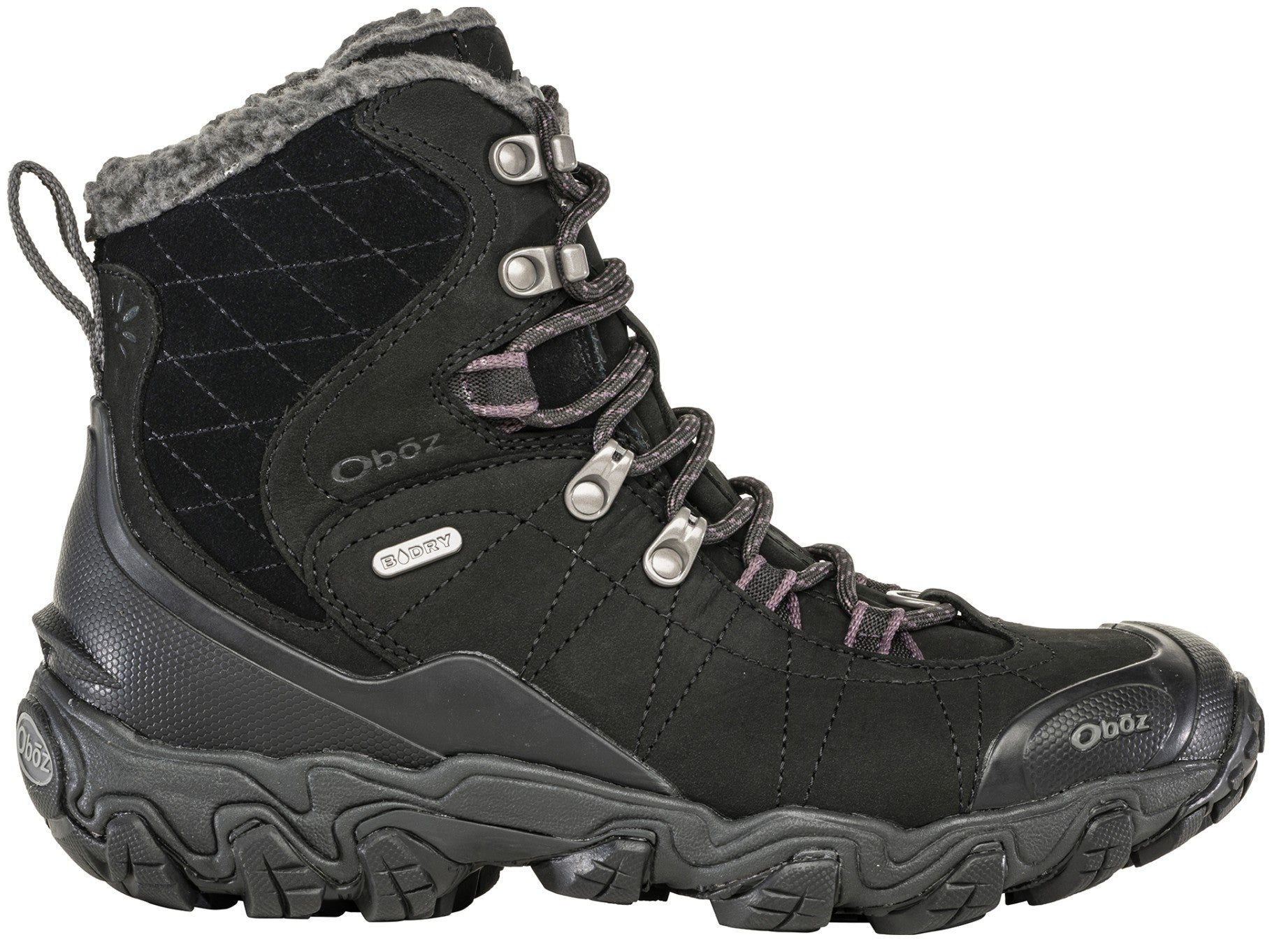 Oboz Bridger 7 Inch Insulated Women's Waterproof Hiker - BlackSea Outside