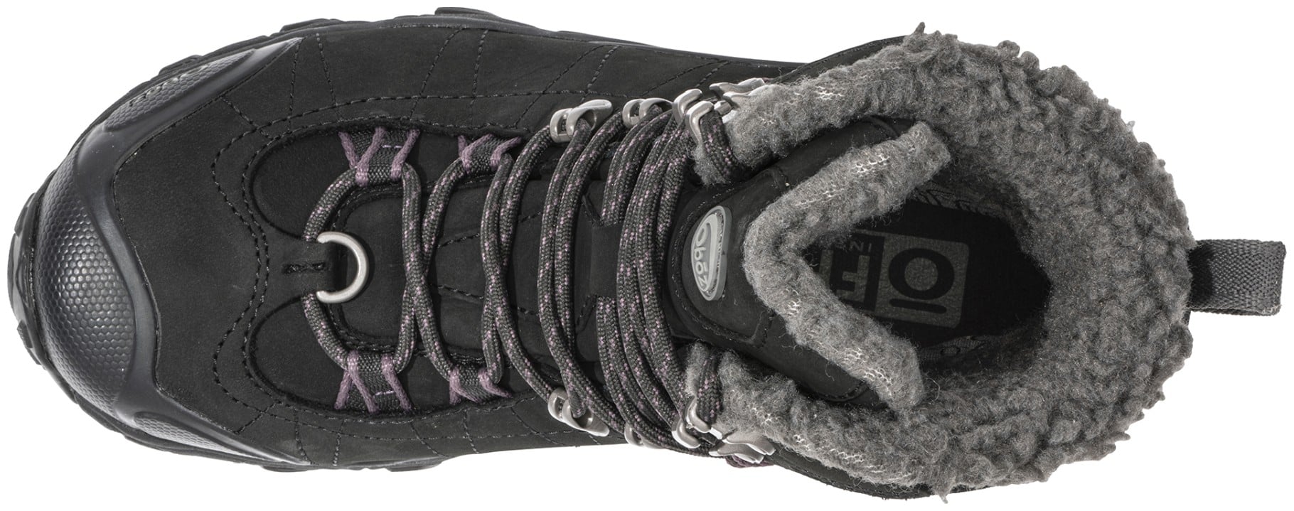 Oboz Bridger 7 Inch Insulated Women's Waterproof Hiker - BlackSea Top