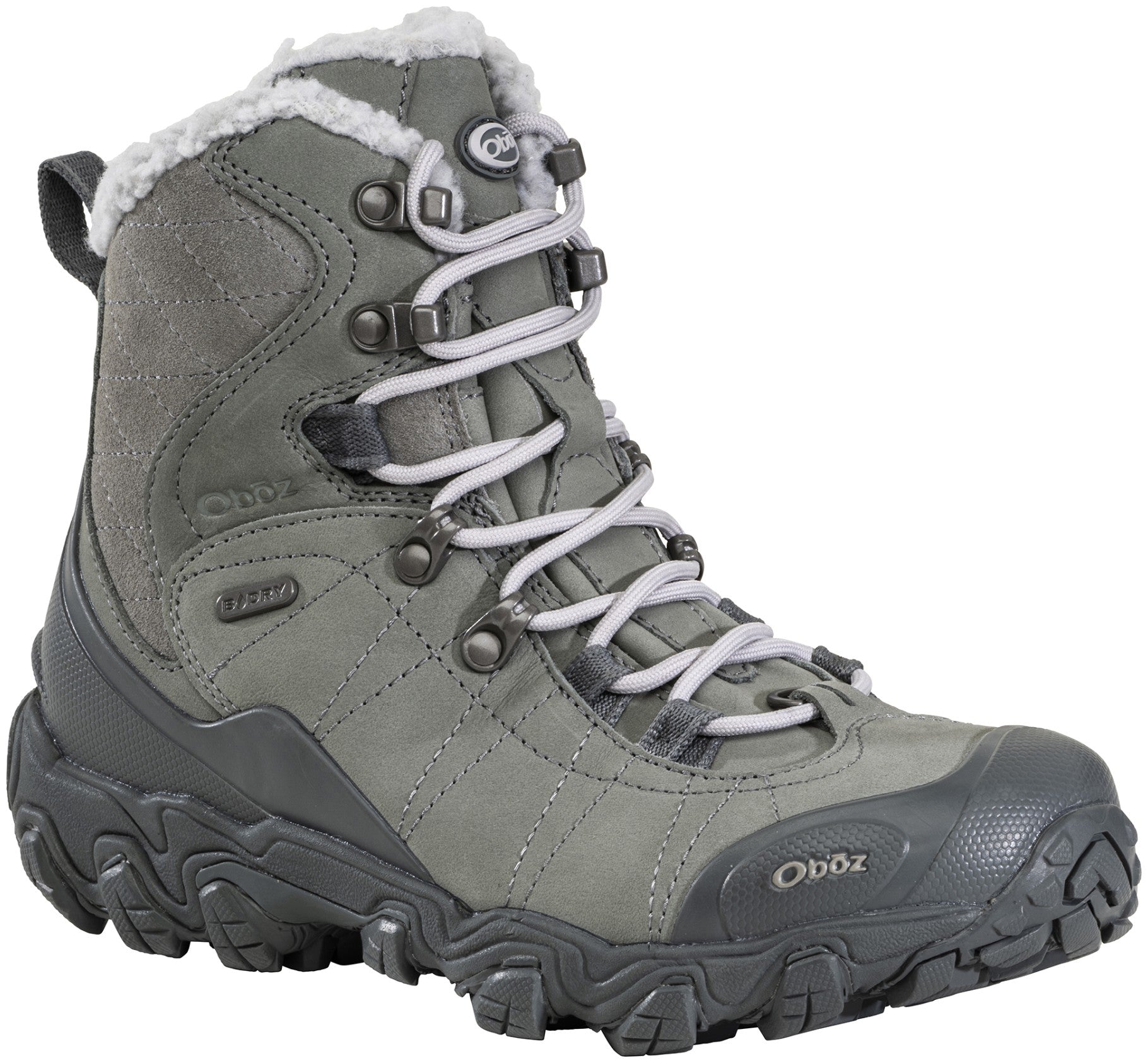 Oboz Bridger 7 Inch Insulated Women's Waterproof Hiker - Forest Shadow Angle main