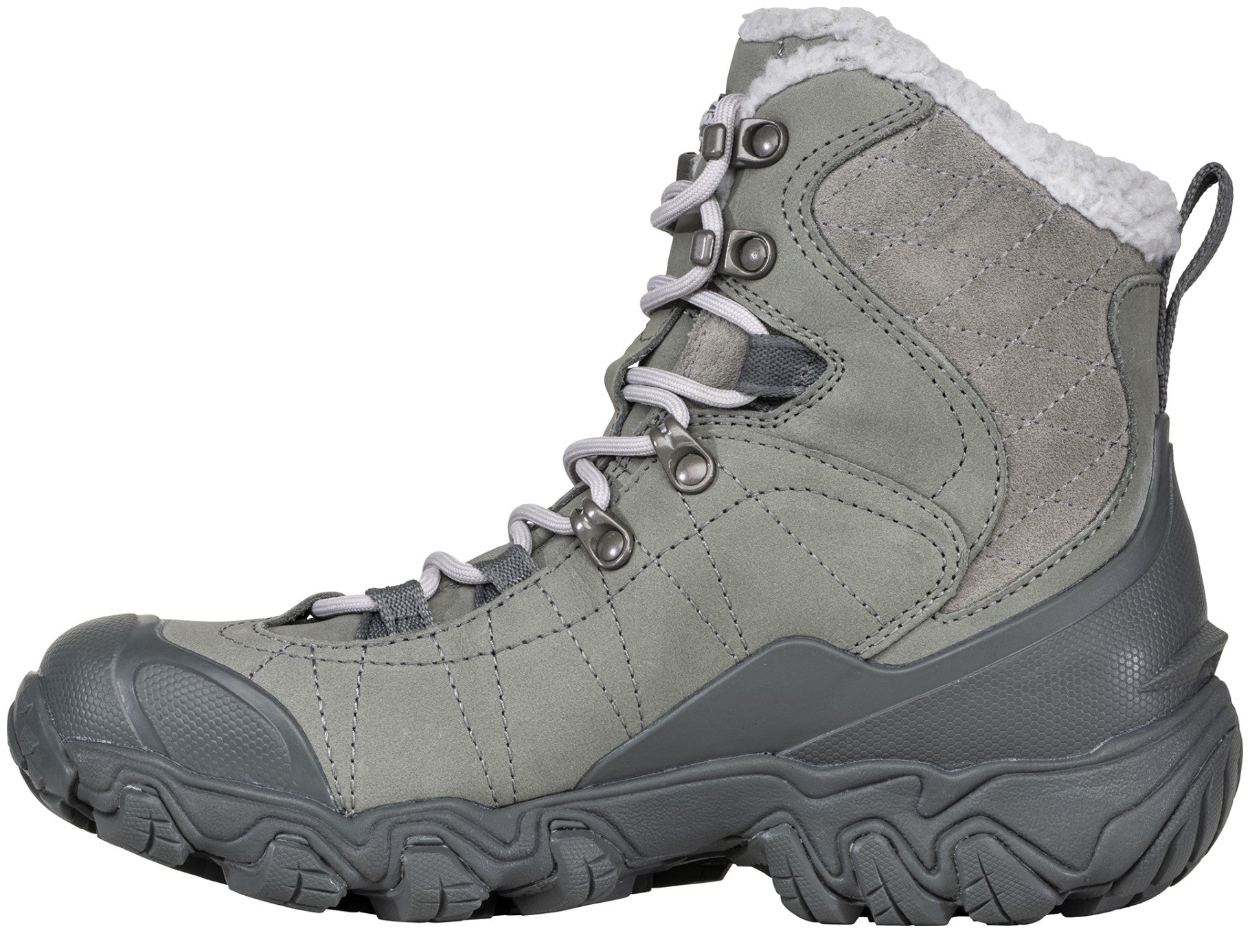 Oboz Bridger 7 Inch Insulated Women's Waterproof Hiker - Forest Shadow Inside