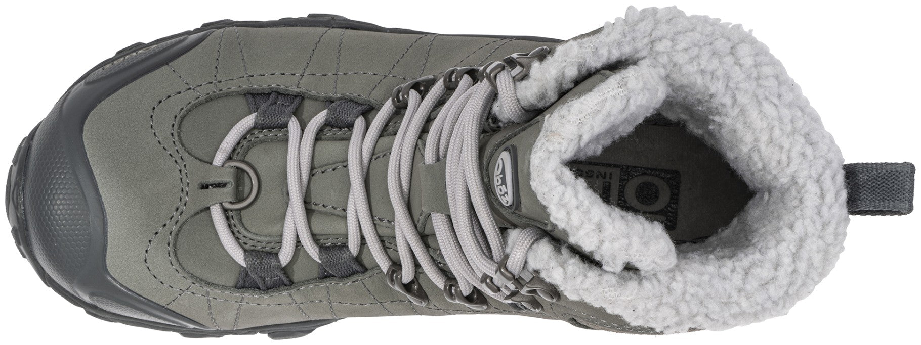 Oboz Bridger 7 Inch Insulated Women's Waterproof Hiker - Forest Shadow Top