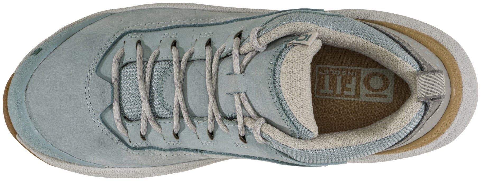 Oboz Women's Cottonwood Low B-dry Waterproof Hiking Shoes - Waterfall Top