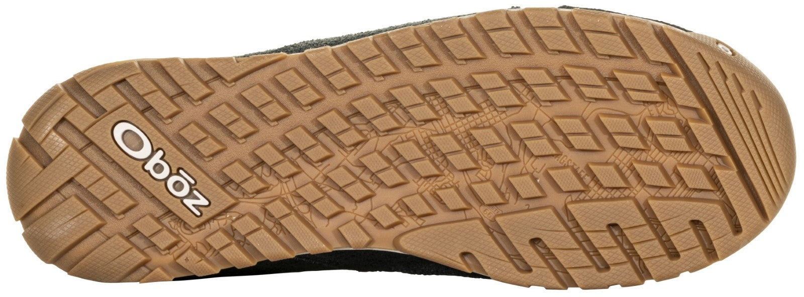 Oboz Women's Emma Low Suede Sneaker. - Black Sea Bottom