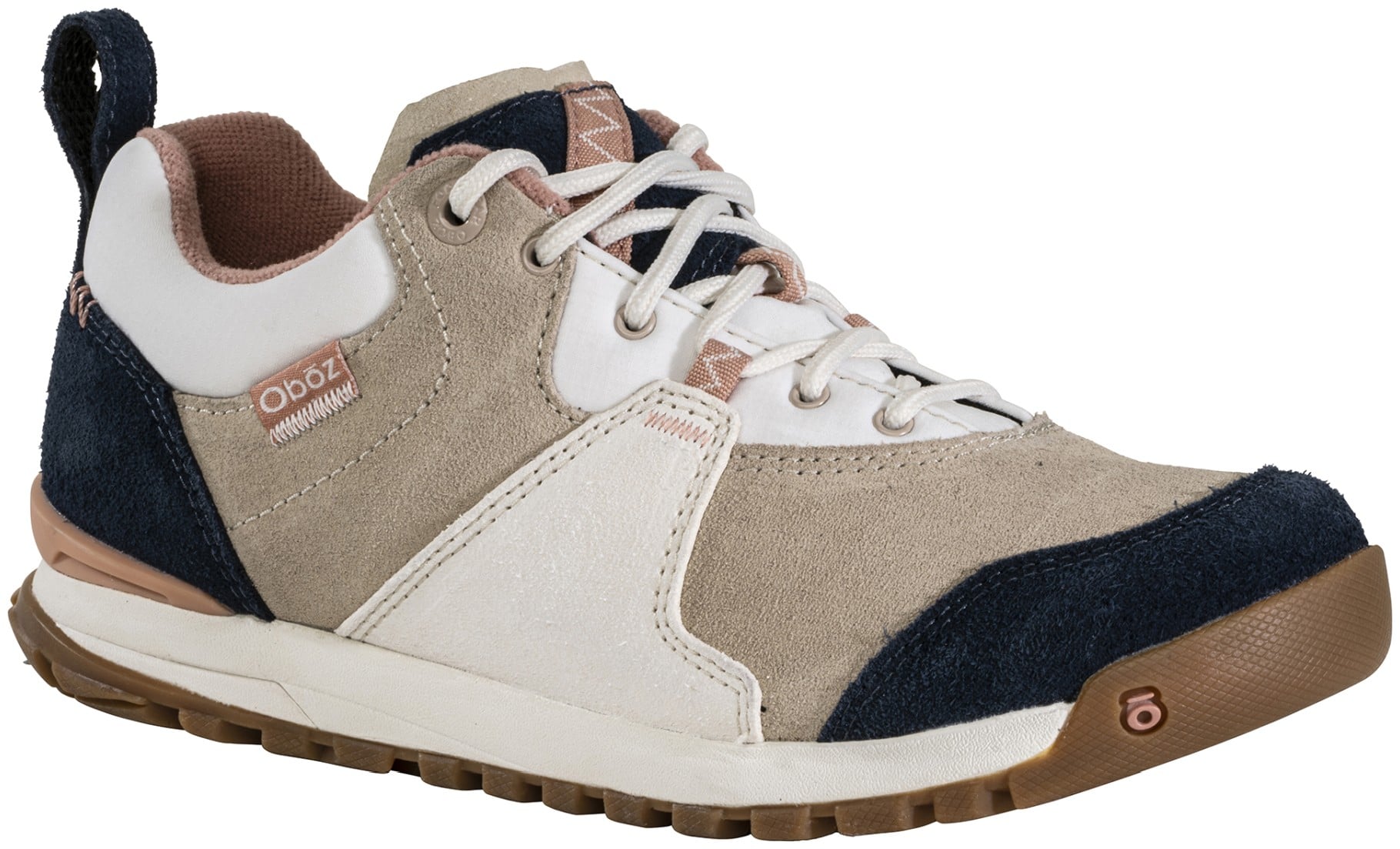 Oboz Women's Emma Low Suede Sneaker. - Equinox Angle main
