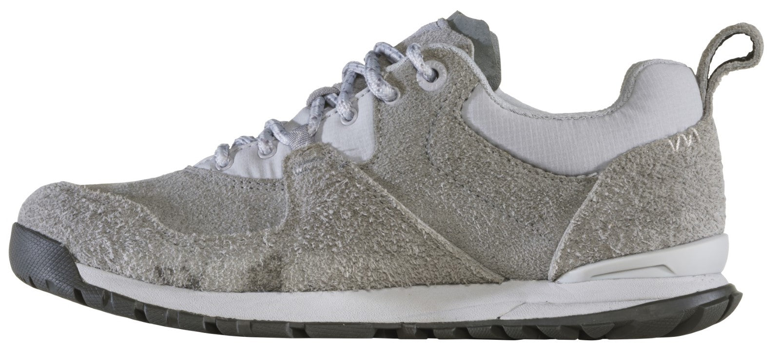 Oboz Women's Emma Low Suede Sneaker. - Lunar Rock Inside
