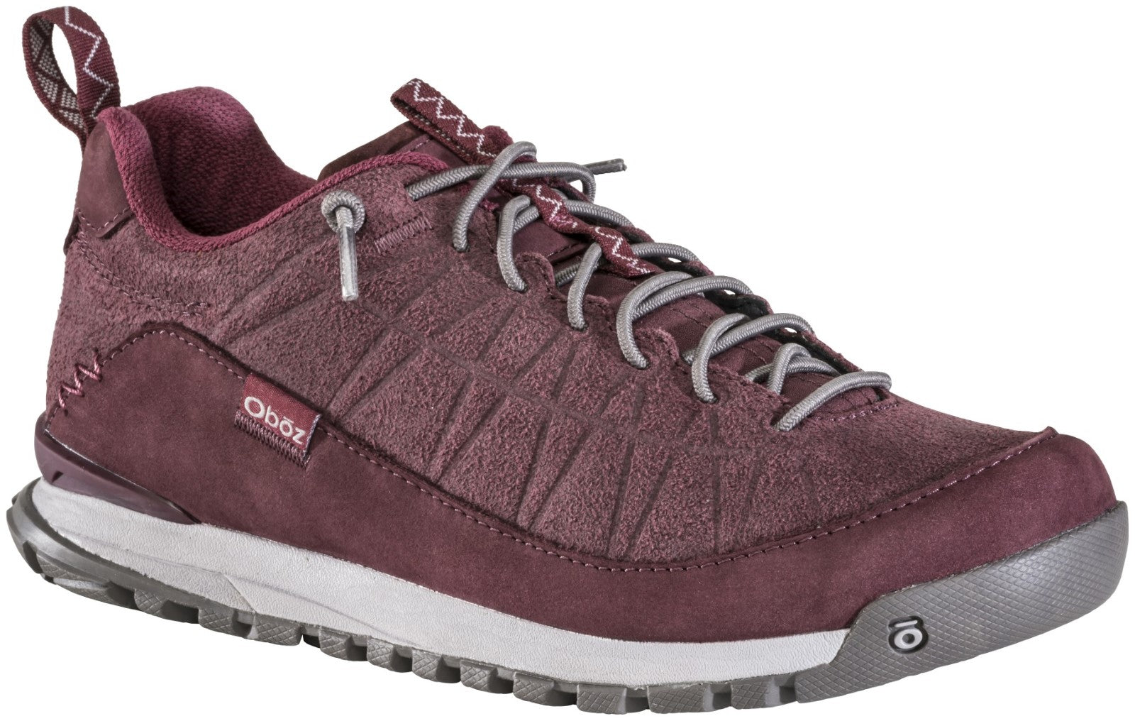 Oboz Jeanette Low Women's Shoe - Dark Dahlia Angle main