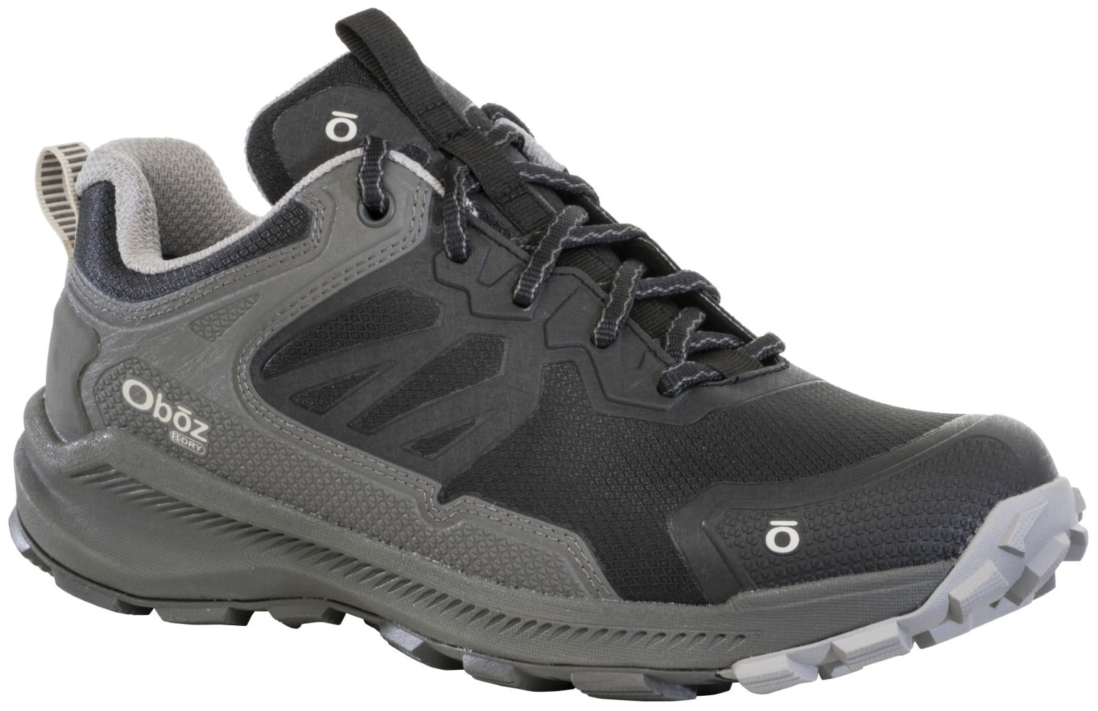 Oboz Women's Katabatic Waterproof Hiking Shoe in Black Sea