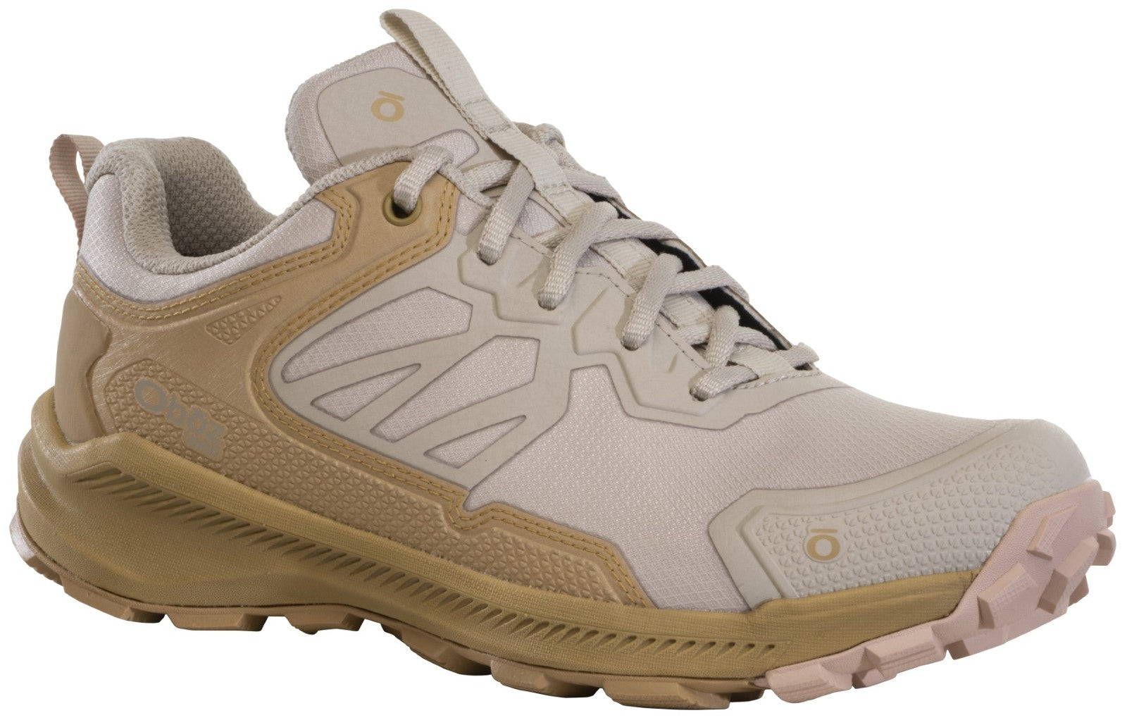 Oboz Women's Katabatic Waterproof Hiking Shoe - Snow Leopard Angle main
