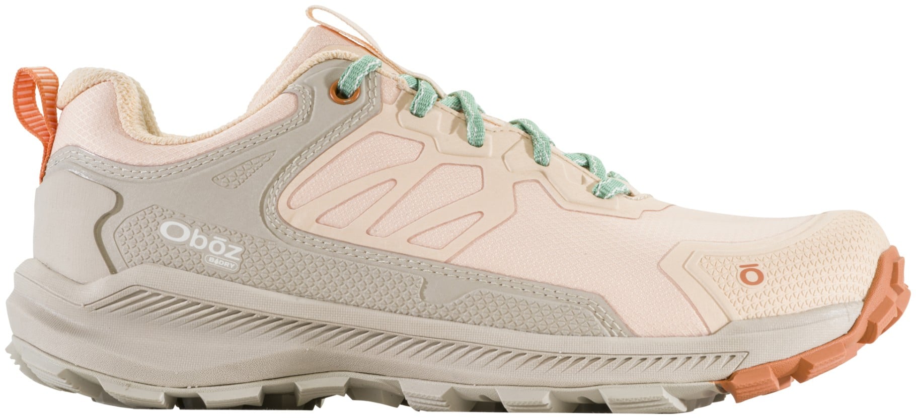 Oboz Women's Katabatic Waterproof Hiking Shoe - Melon Outside