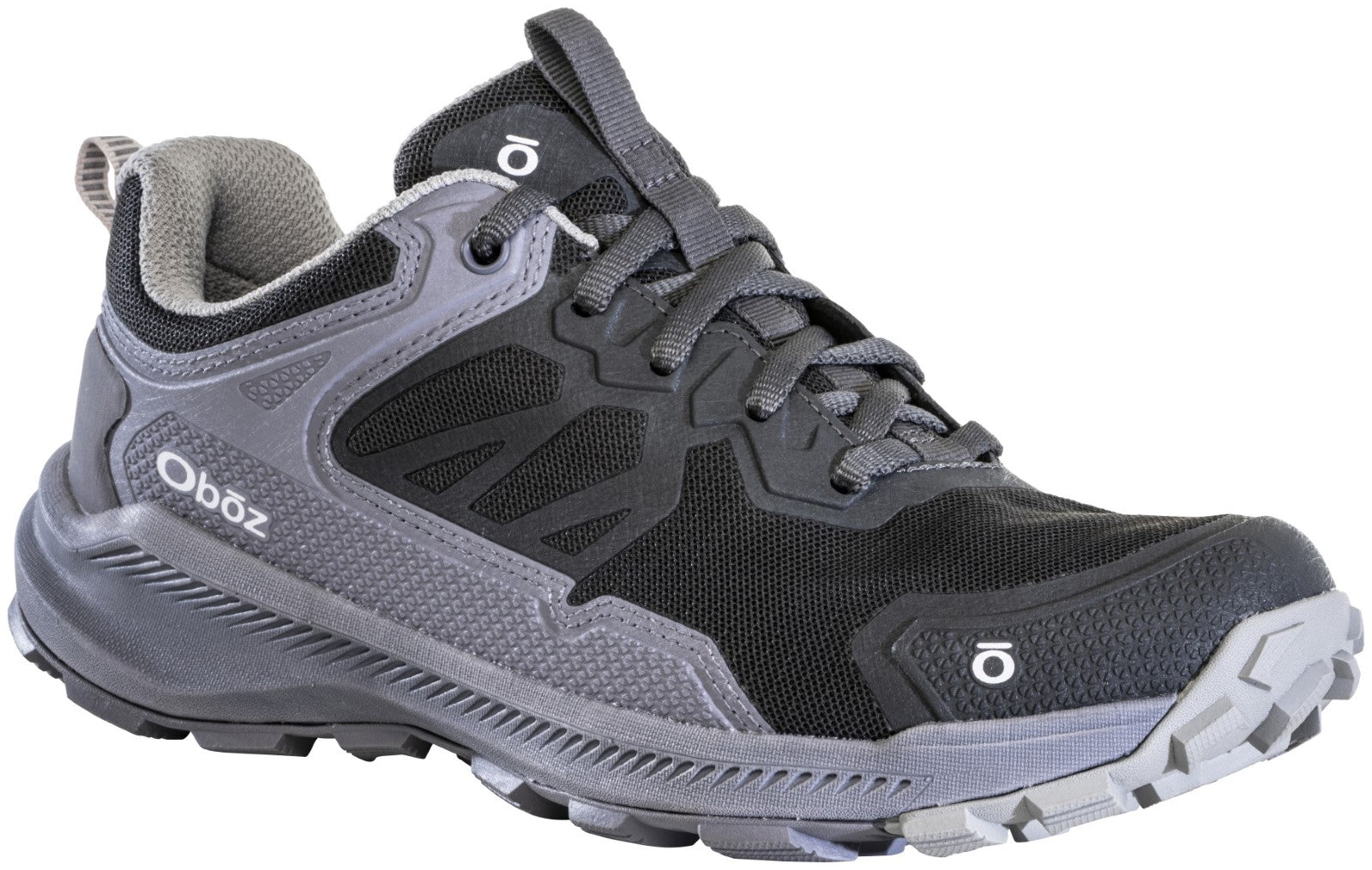 Oboz Women's Katabatic Low Trail Shoes - Dark Mineral Angle main