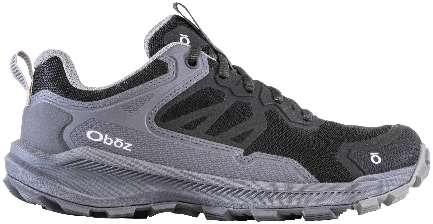 Oboz Women's Katabatic Low Trail Shoes - Dark Mineral Outside