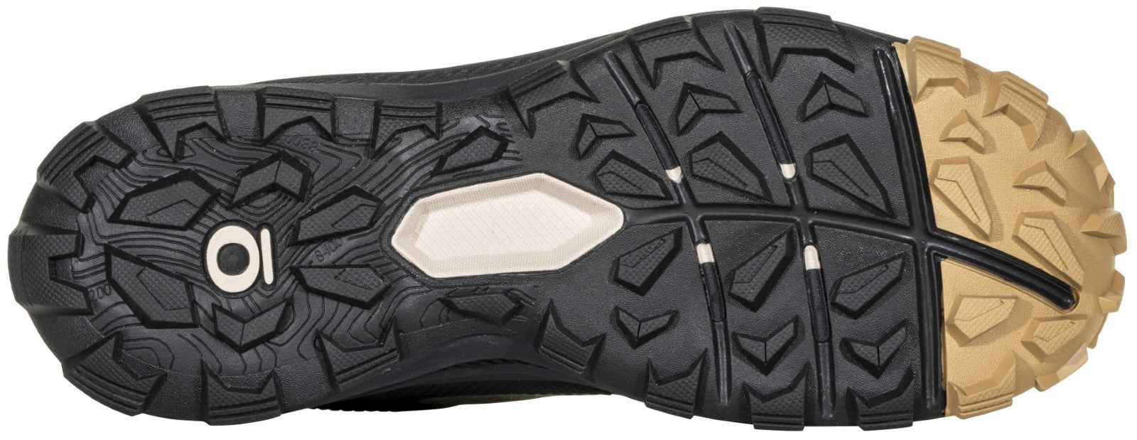 Oboz Women's Katabatic Low Trail Shoes - Snow Leopard Bottom