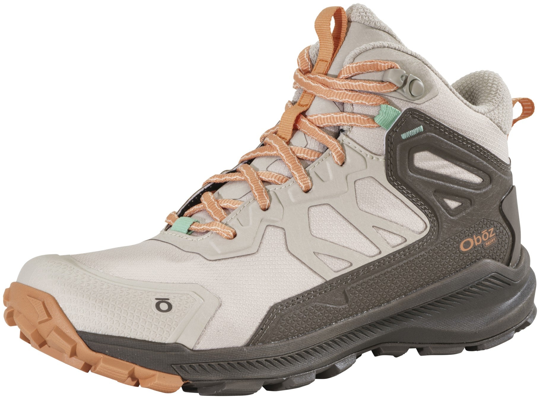 Oboz Women's Katabatic Mid Waterproof Hiking Shoe - Rockfall Angle main