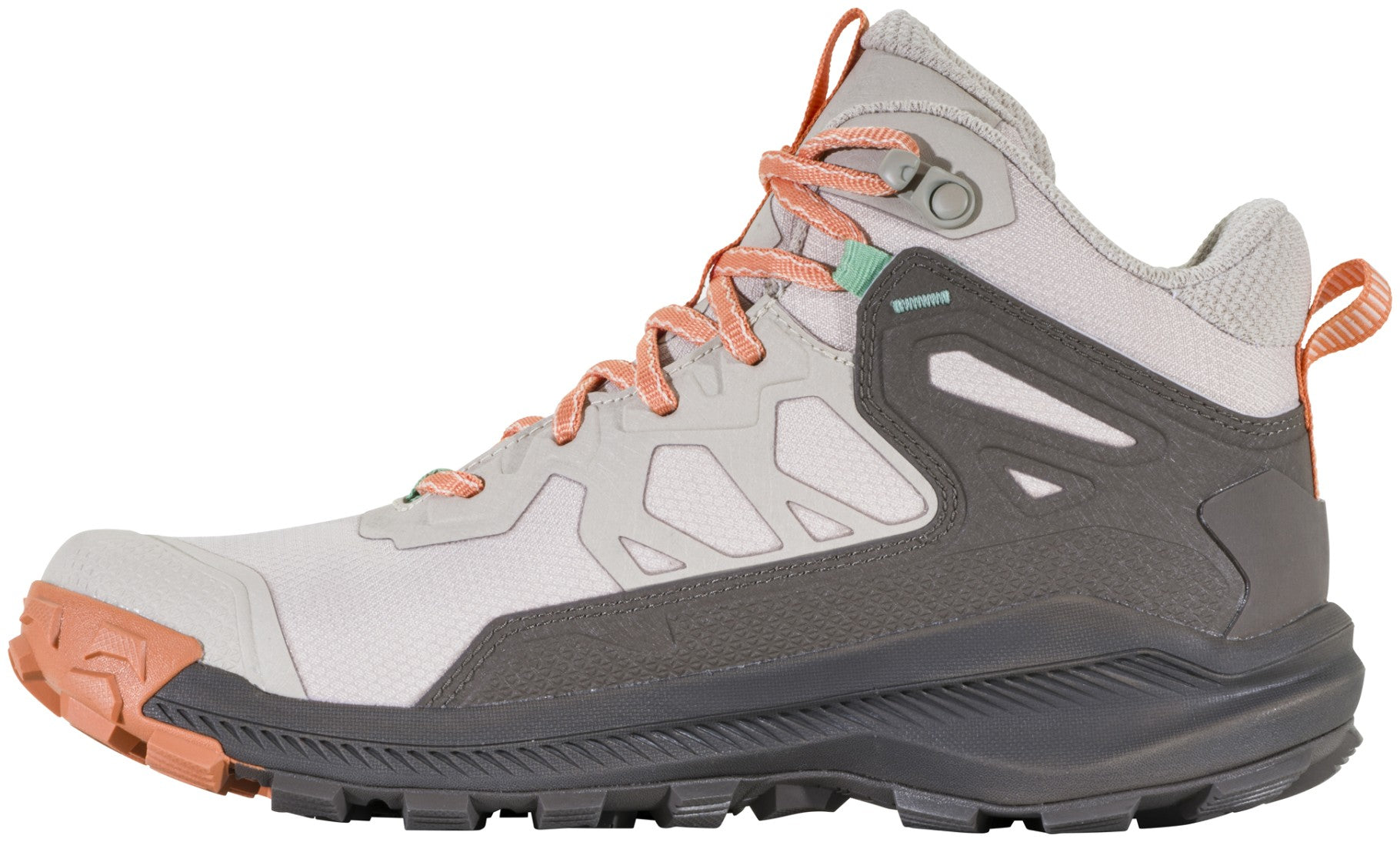 Oboz Women's Katabatic Mid Waterproof Hiking Shoe - Rockfall Inside