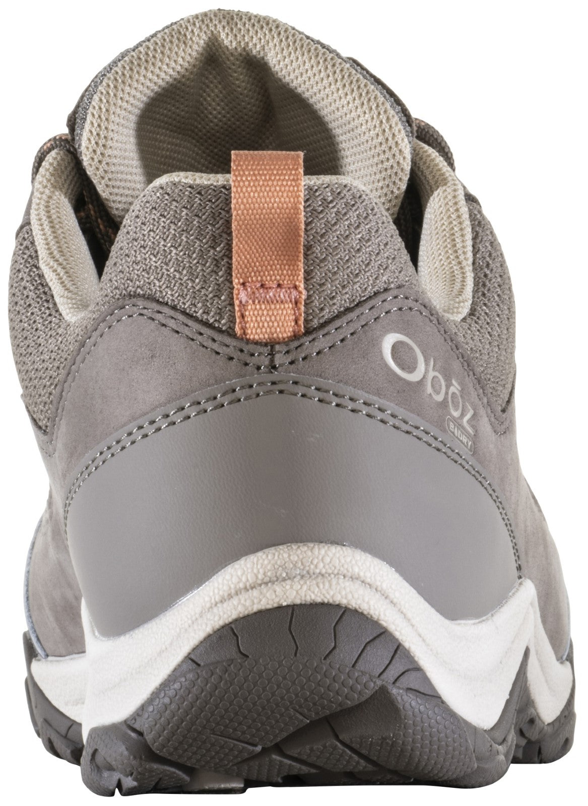 Oboz Women's Ousel Waterproof Hiking Shoe - Cinder Stone Back