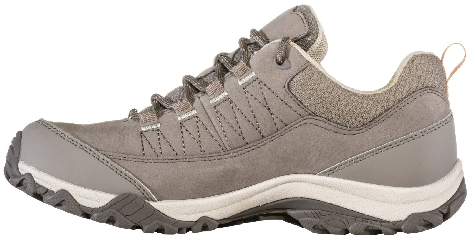 Oboz Women's Ousel Waterproof Hiking Shoe - Cinder Stone Inside