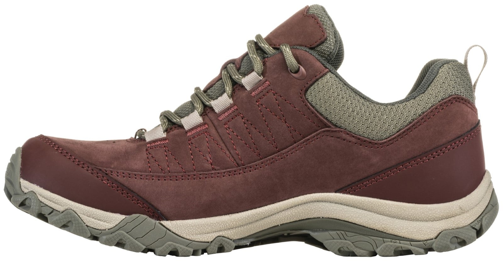 Oboz Women's Ousel Waterproof Hiking Shoe - Port Inside