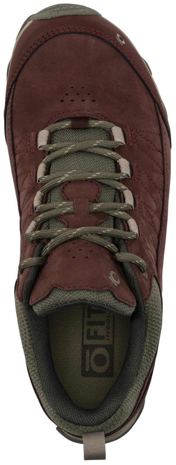 Oboz Women's Ousel Waterproof Hiking Shoe - Port Top