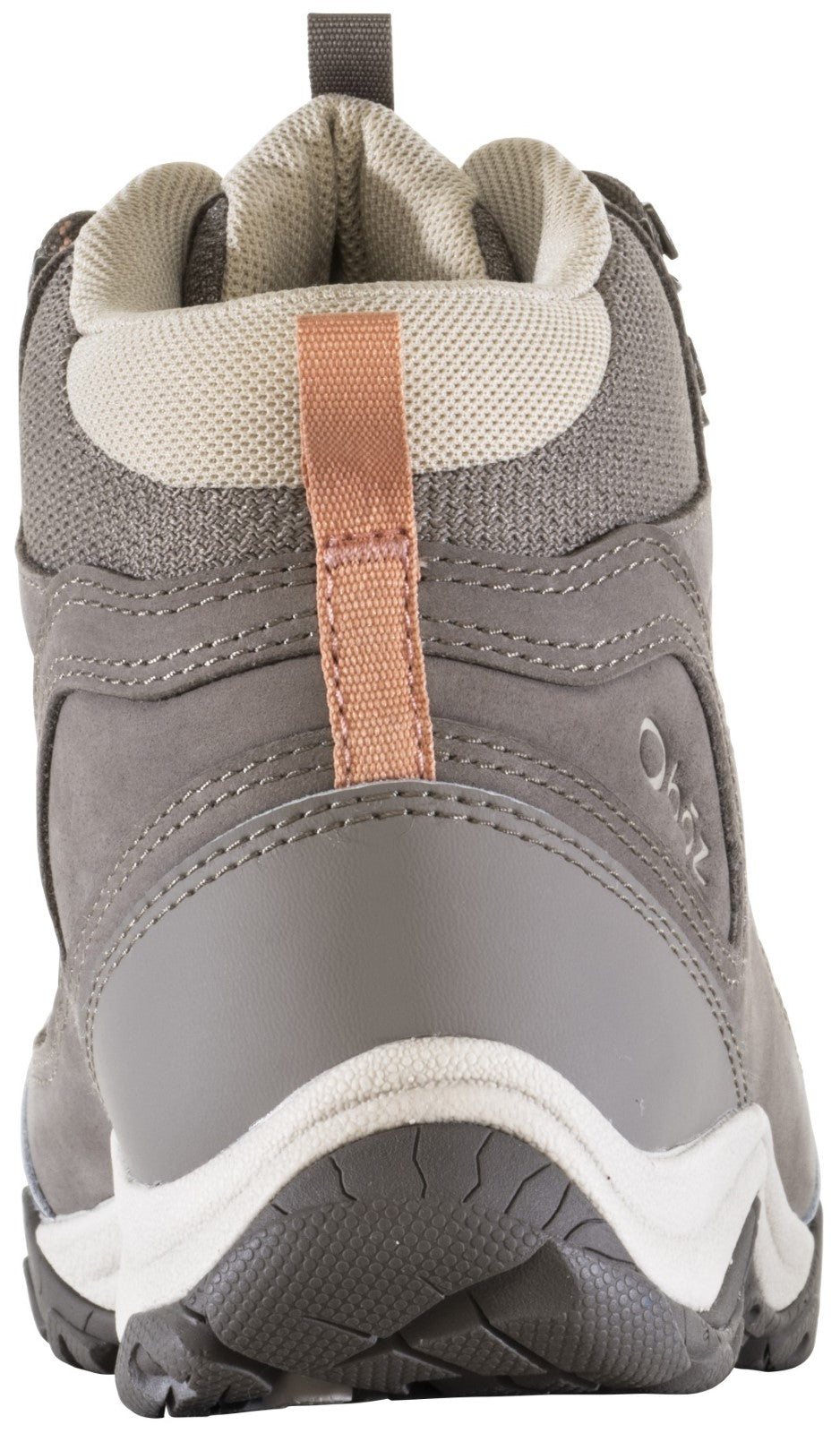 Oboz Women's Ousel Mid B-dry Hiking Shoe - Cinder Stone Back
