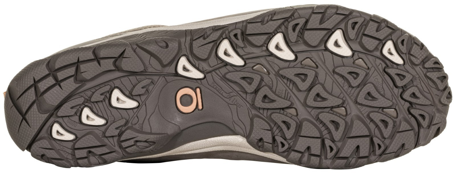 Oboz Women's Ousel Mid B-dry Hiking Shoe - Cinder Stone Bottom