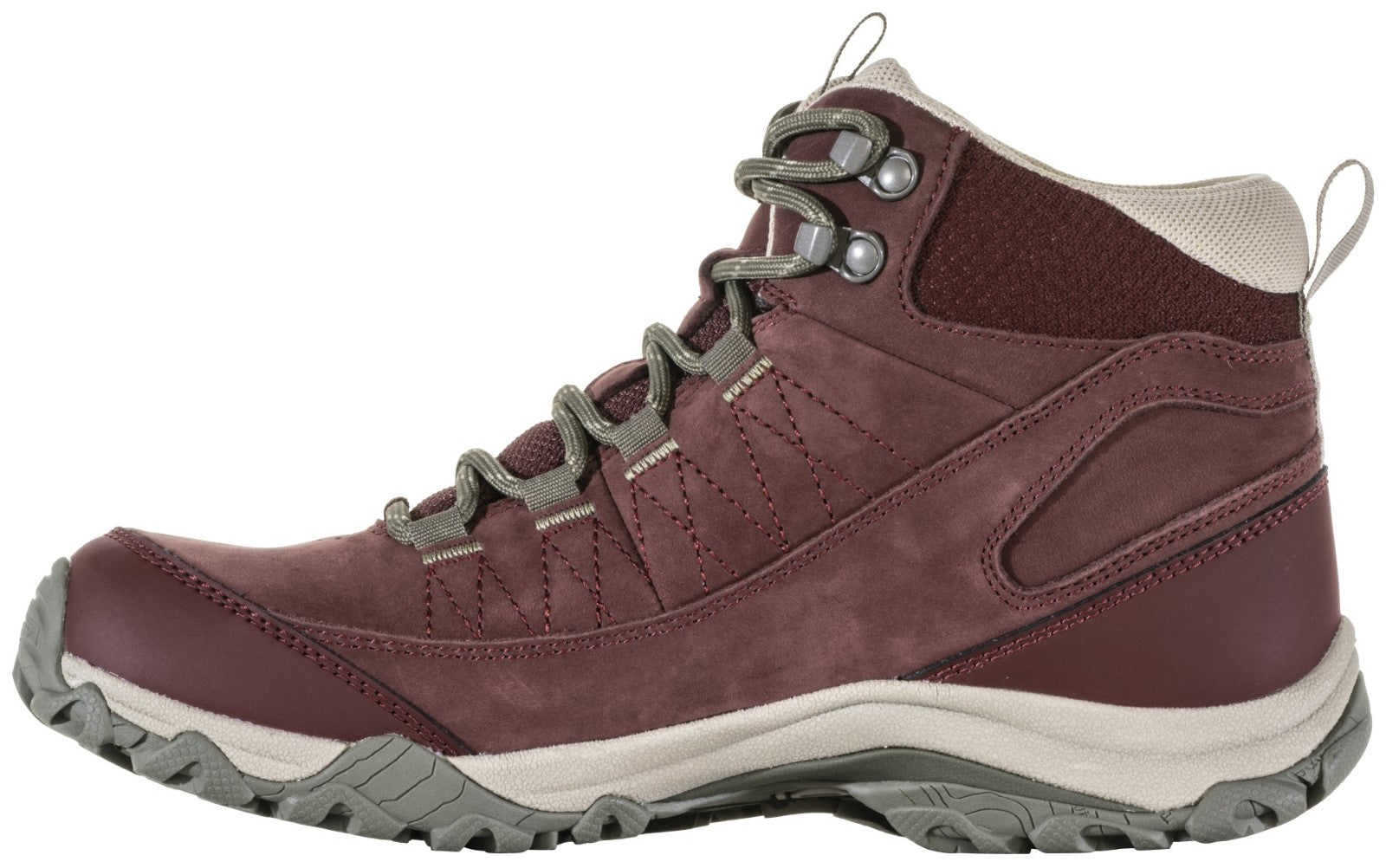 Oboz Women's Ousel Mid B-dry Hiking Shoe - Port Inside