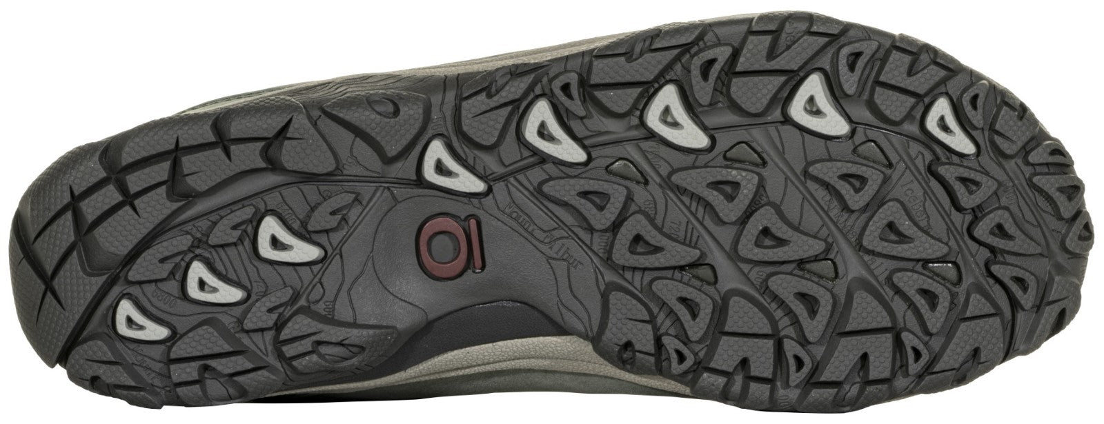 Oboz Women's Ousel Mid B-dry Hiking Shoe - Olive Branch Bottom