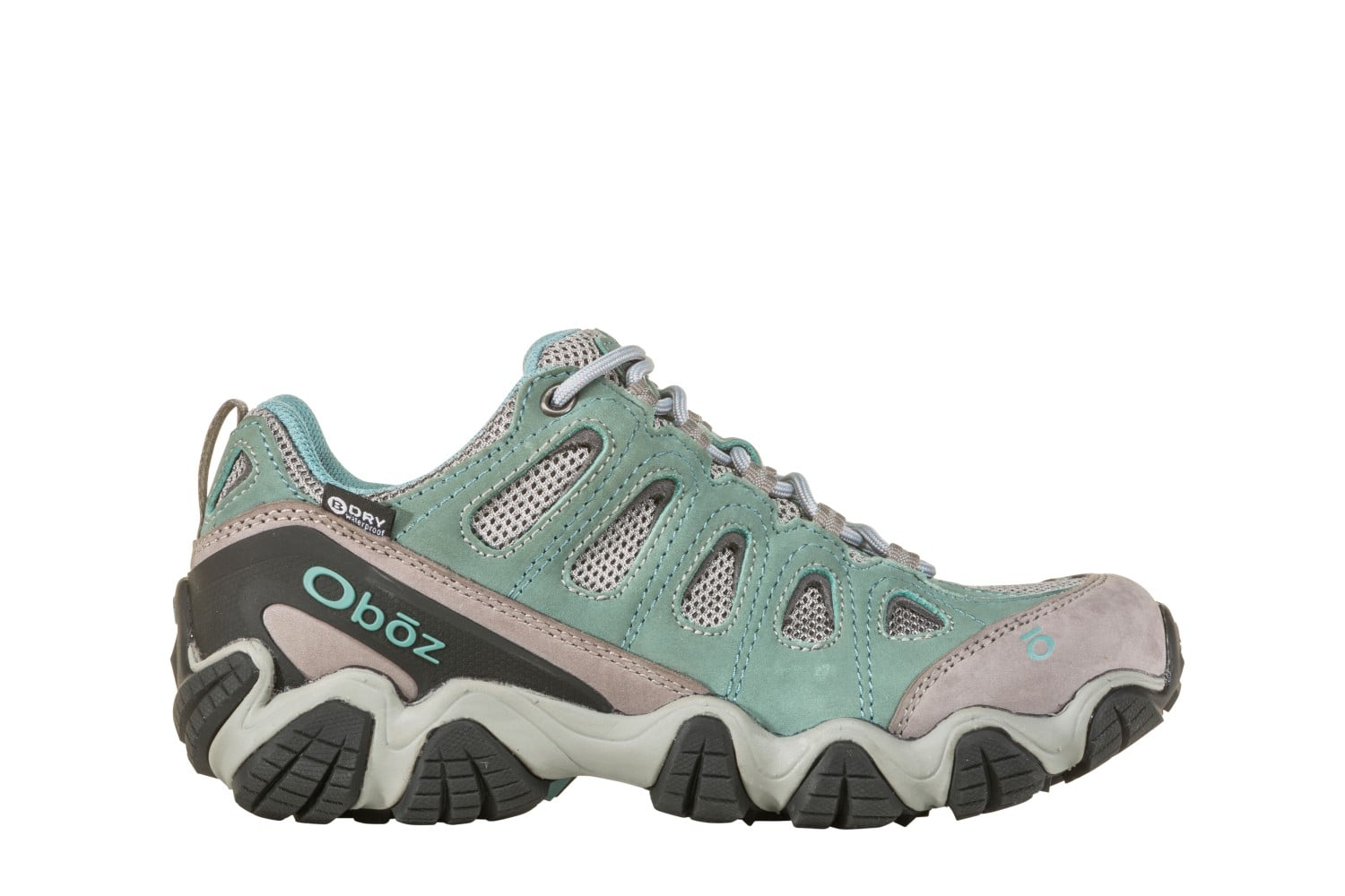 Oboz Women's Sawtooth II Low Waterproof Shoe - W Sawtooth II Low B DRY Mineral Blue side
