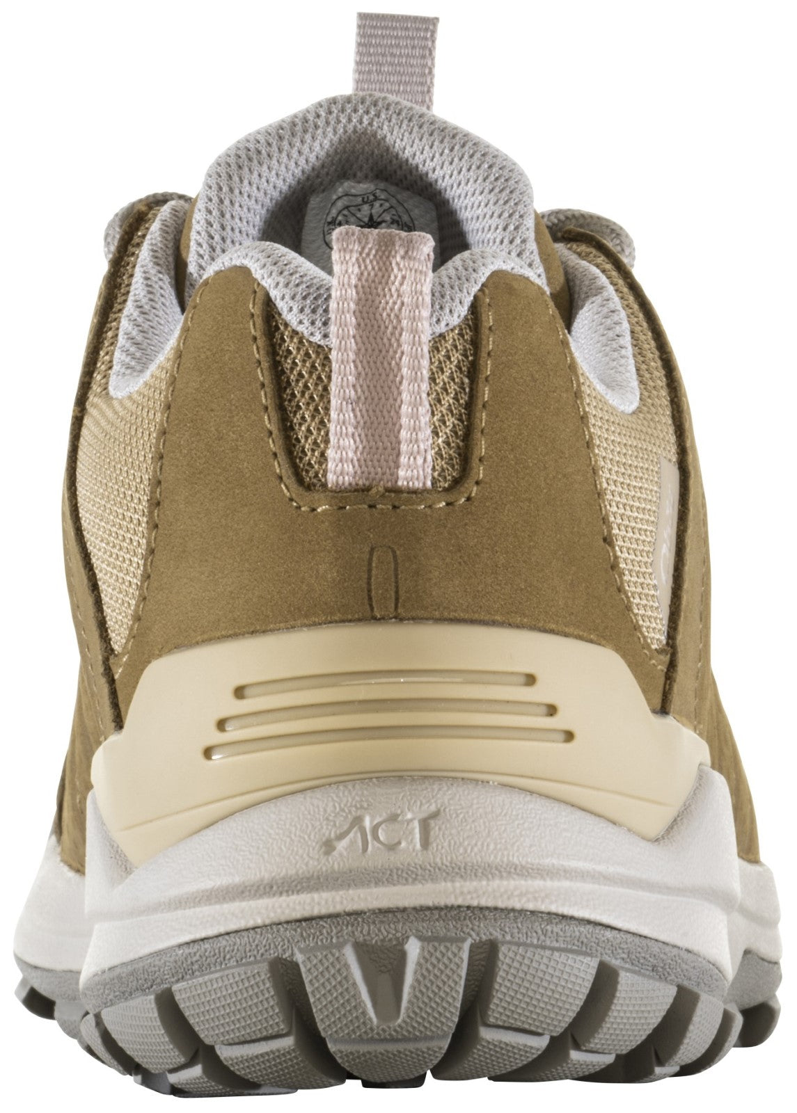 Oboz Sypes Low Leather Waterproof Women's Shoe - Acorn Back