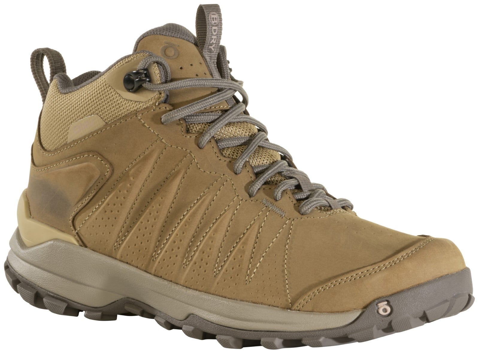 Oboz Sypes Mid Leather Waterproof Women's Boot - Acorn Angle main