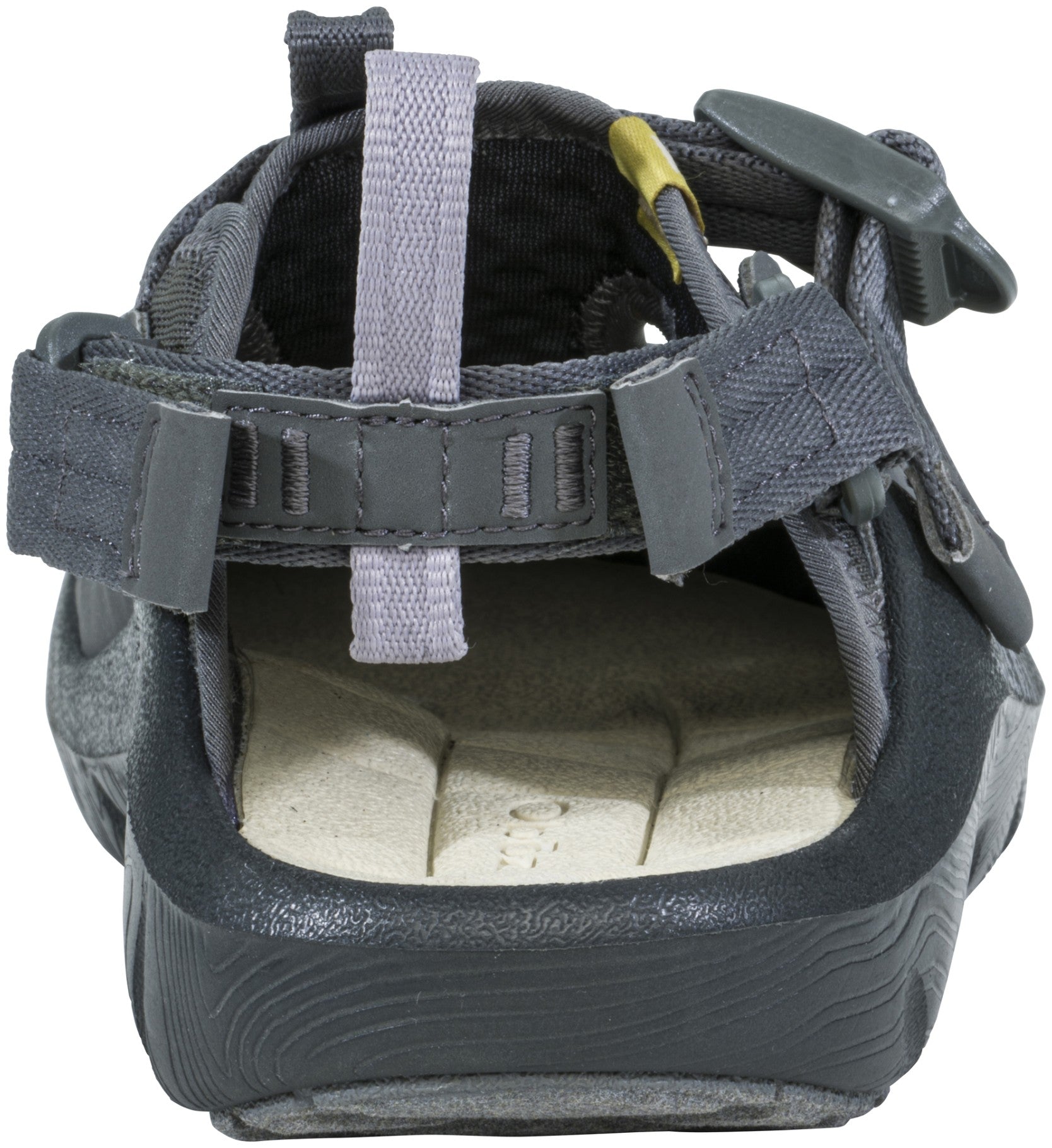 Oboz Whakata Women's Off-Road Eco-Friendly Hiking Sandals - Charcoal Back