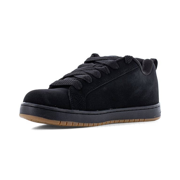 DC Men's DC60105 Black Camo and Gum Court Graffik Work Composite Toe Lifestyle - Black Camo and Gum - view 03