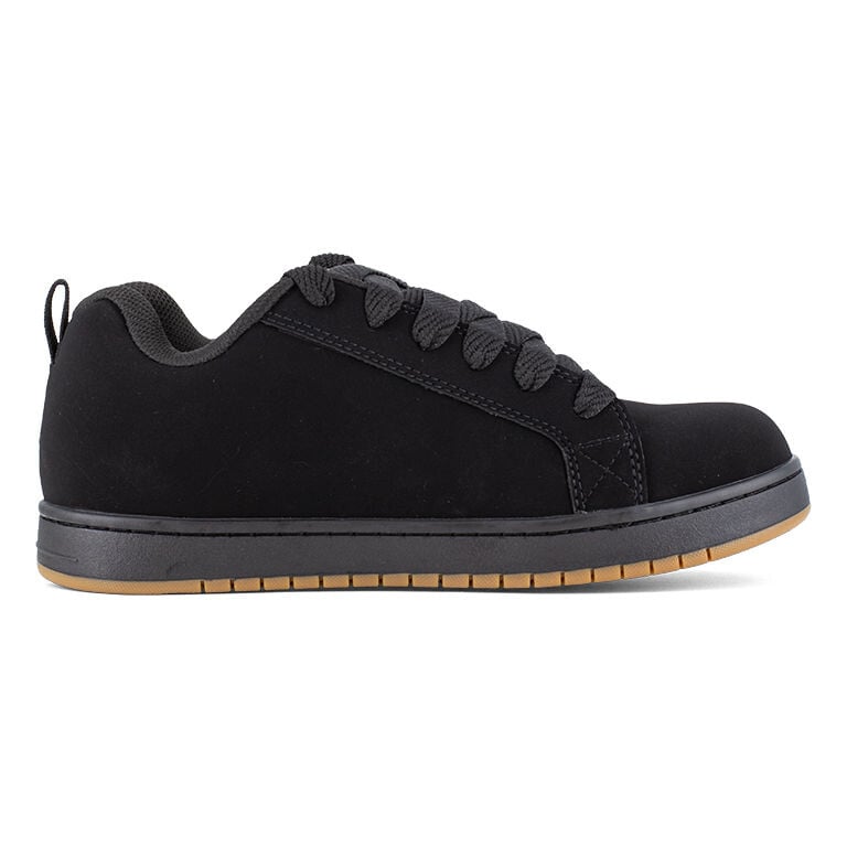 DC Men's DC60105 Black Camo and Gum Court Graffik Work Composite Toe Lifestyle - Black Camo and Gum - view 06