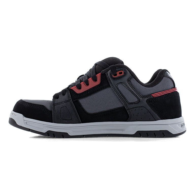 DC Men's DC60503 Black, Gray, and Red Stag Work Composite Toe Lifestyle - Black, Gray, and Red - view 04